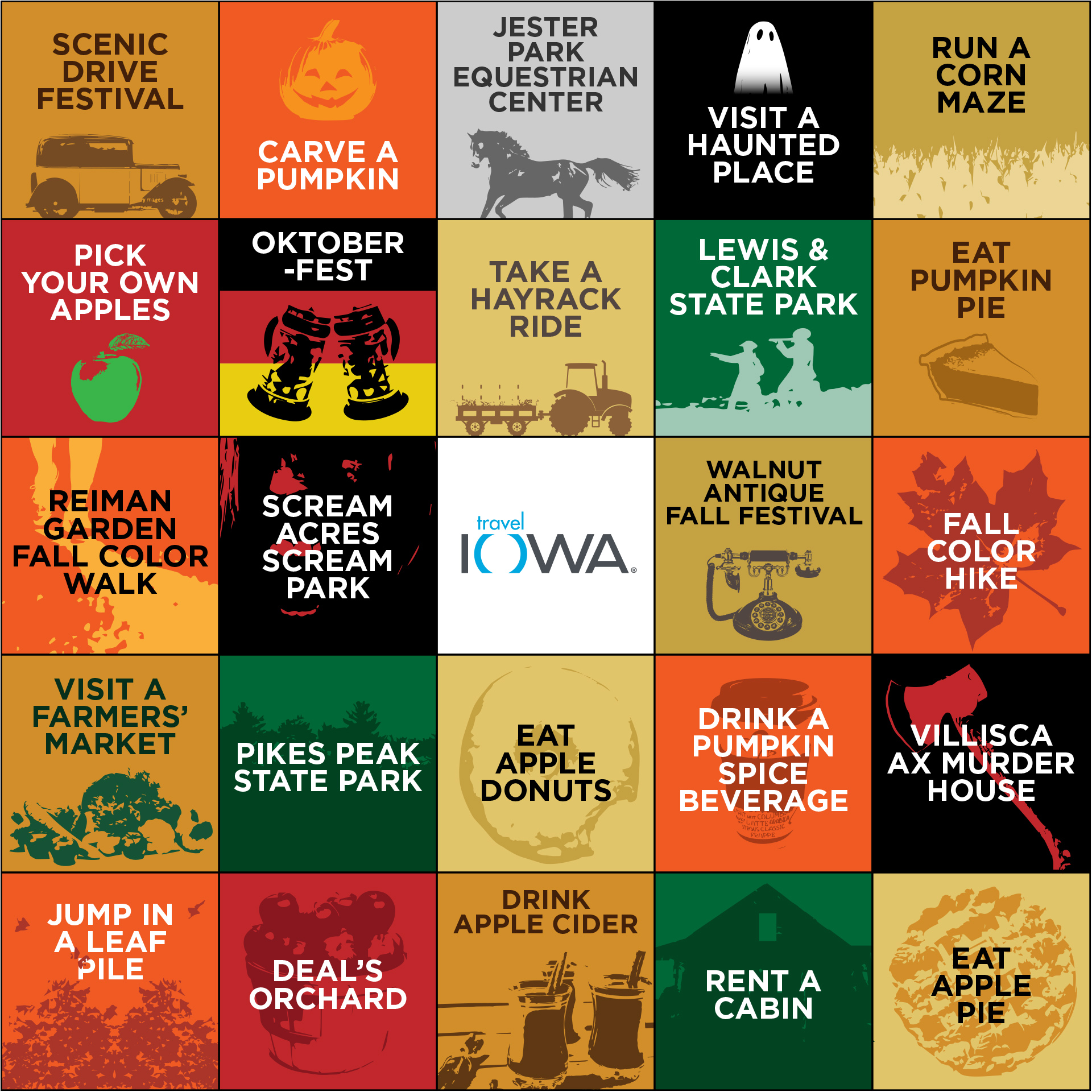 Fall Activity Bingo
