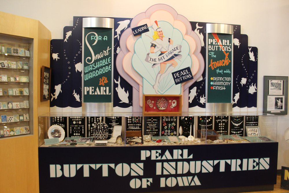 National Pearl Button Museum, Muscatine Iowa