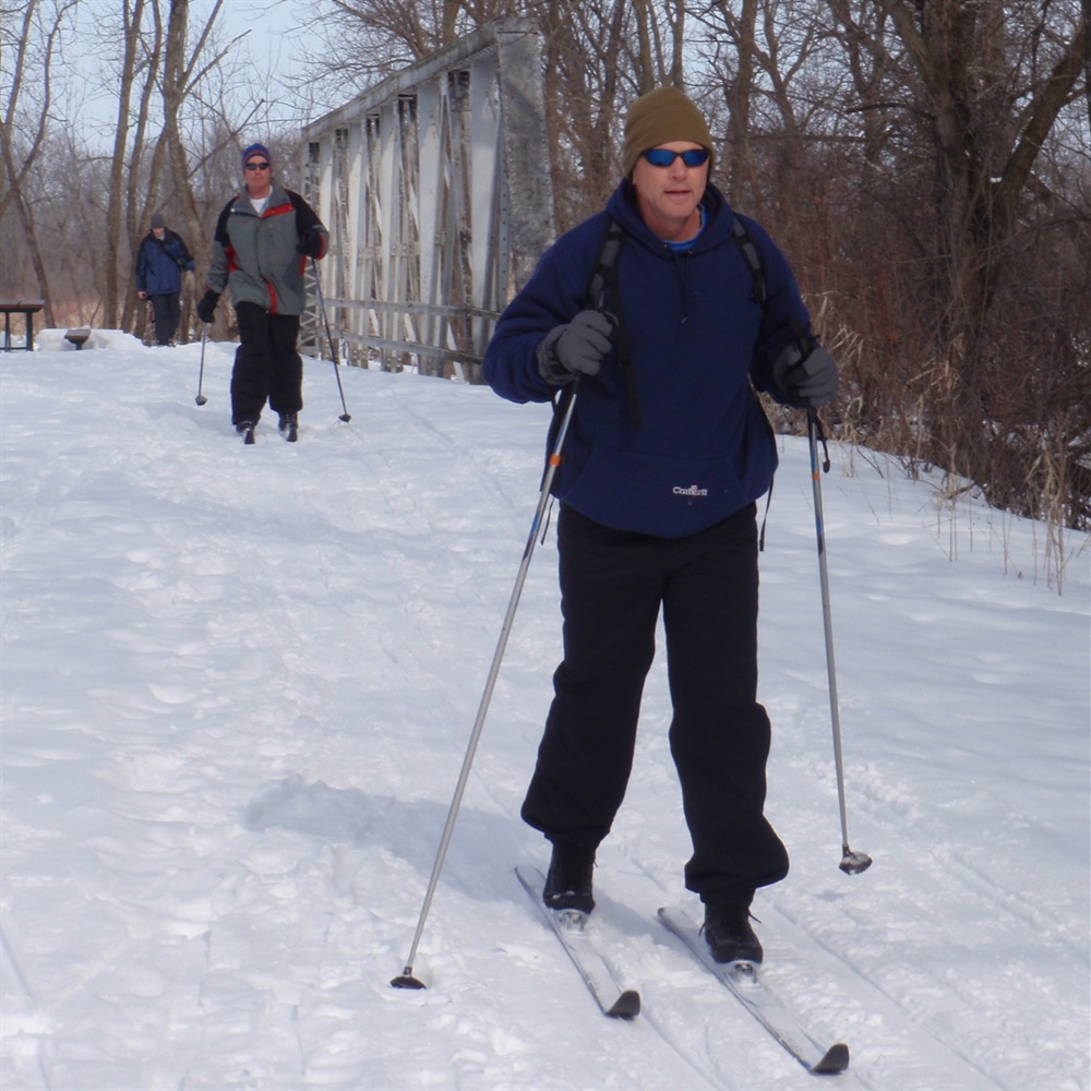 Jester Park Cross-Country Skiing Iowa