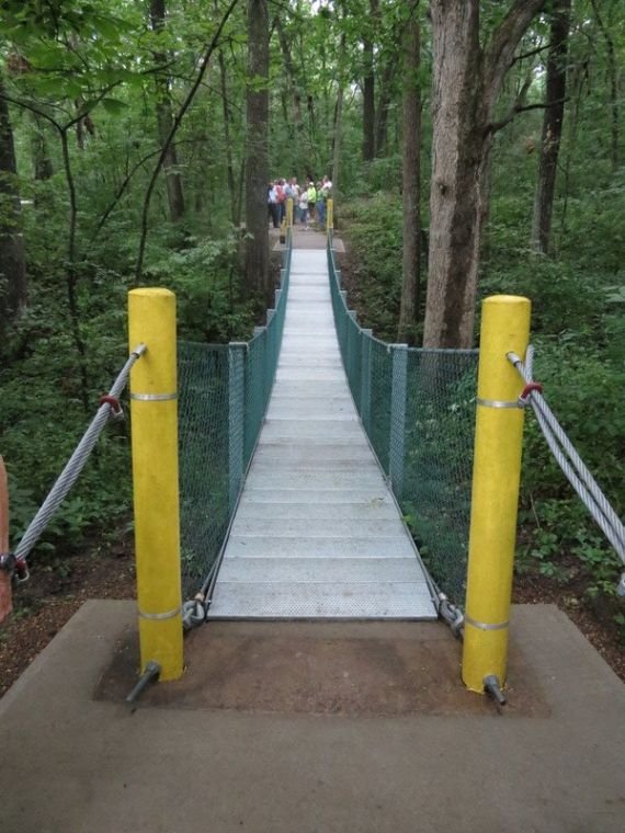 Swinging bridge of Jefferson County
