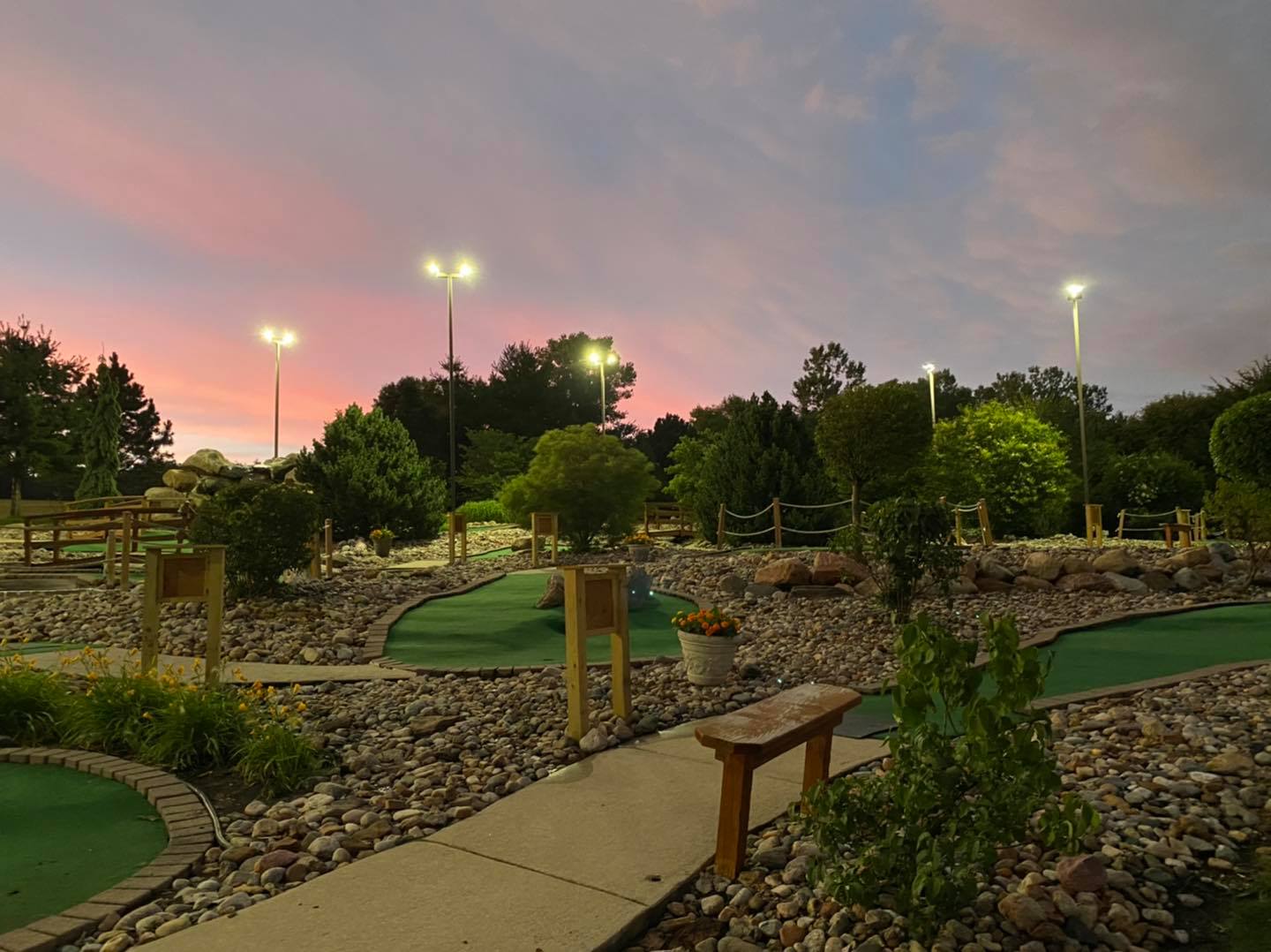 Toad Valley Mini Golf, Pleasant Hill Iowa