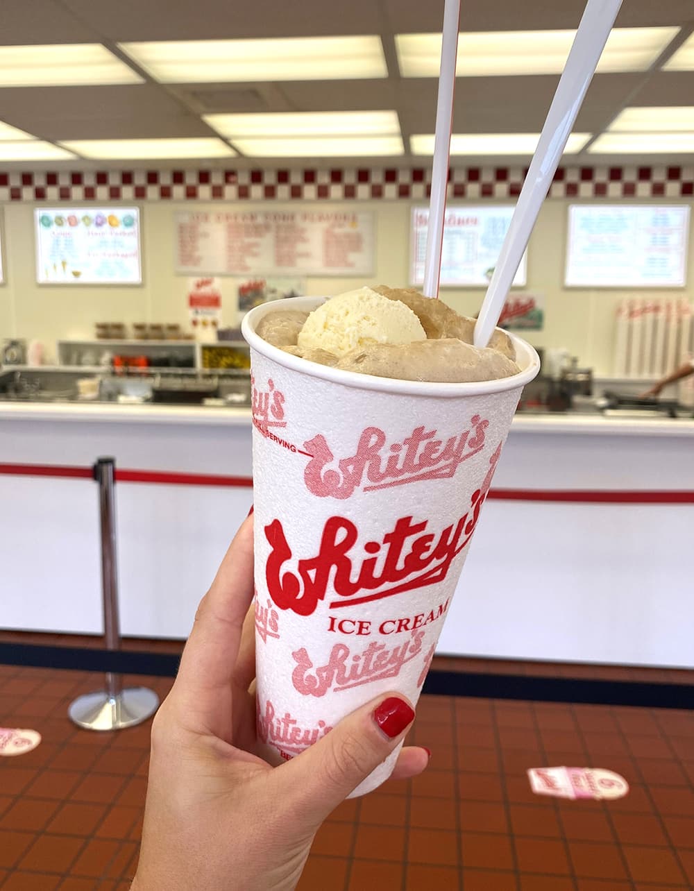 Whitey's Ice Cream, Davenport Iowa