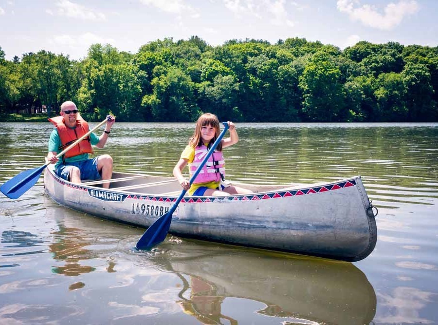 Backbone State Park, Dundee, Iowa