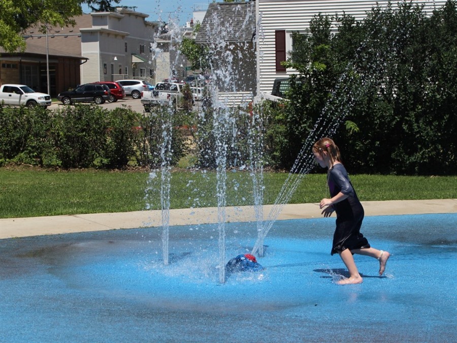 Splash Pad, Central City, Iowa