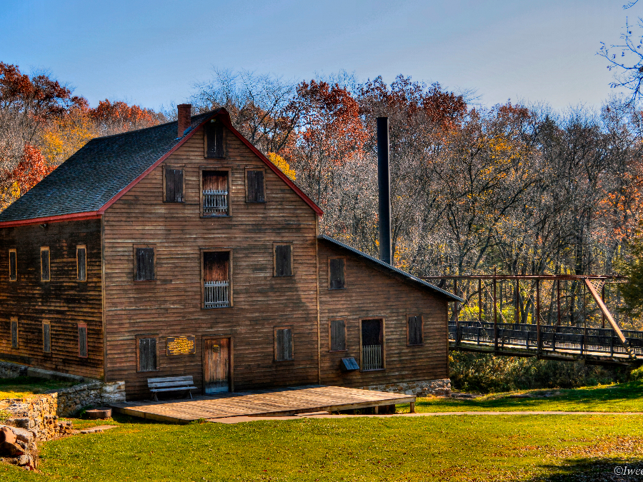 Pine Creek Grist Mill, Muscatine, Iowa