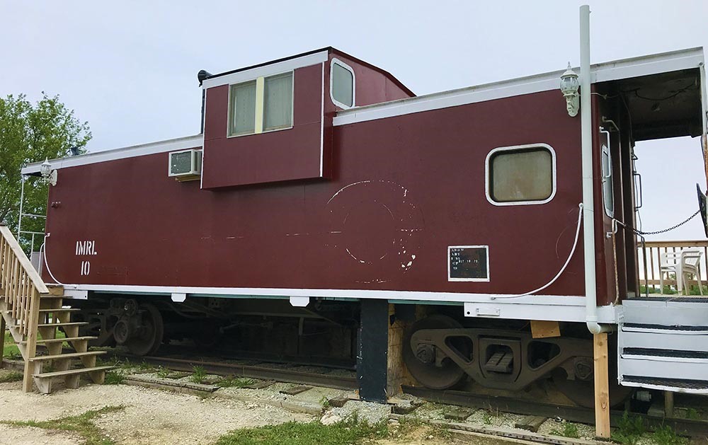 CR Station Train Caboose Lodging, Decorah, Iowa