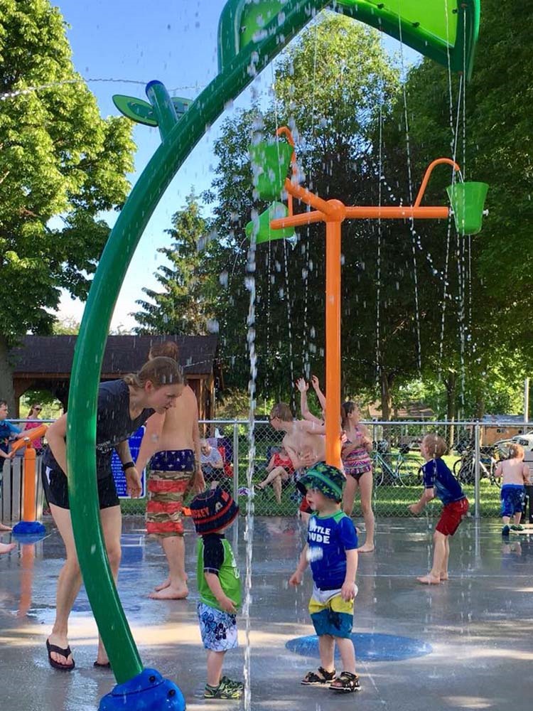 Splash Pad, Clarksville, Iowa