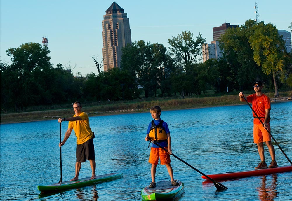 Gray's Lake, Des Moines Iowa