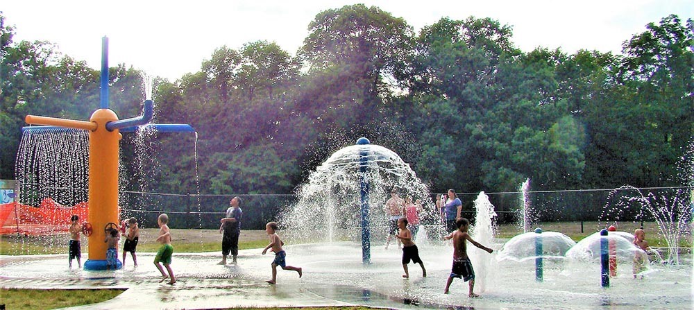 Oleson Park Splash Pad, Fort Dodge