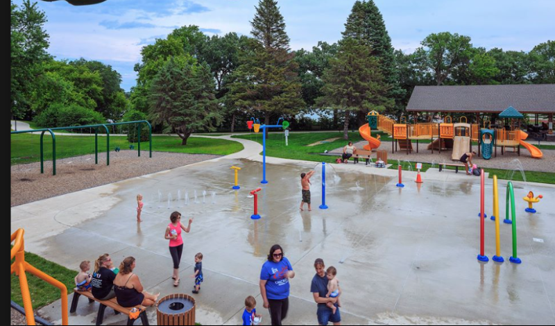 Splash Pad, Spirit Lake, Iowa