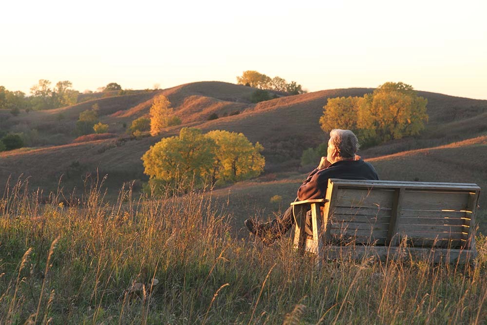 Broken Kettle Grassland - Best Fall Color Views in the Loess Hills, Iowa