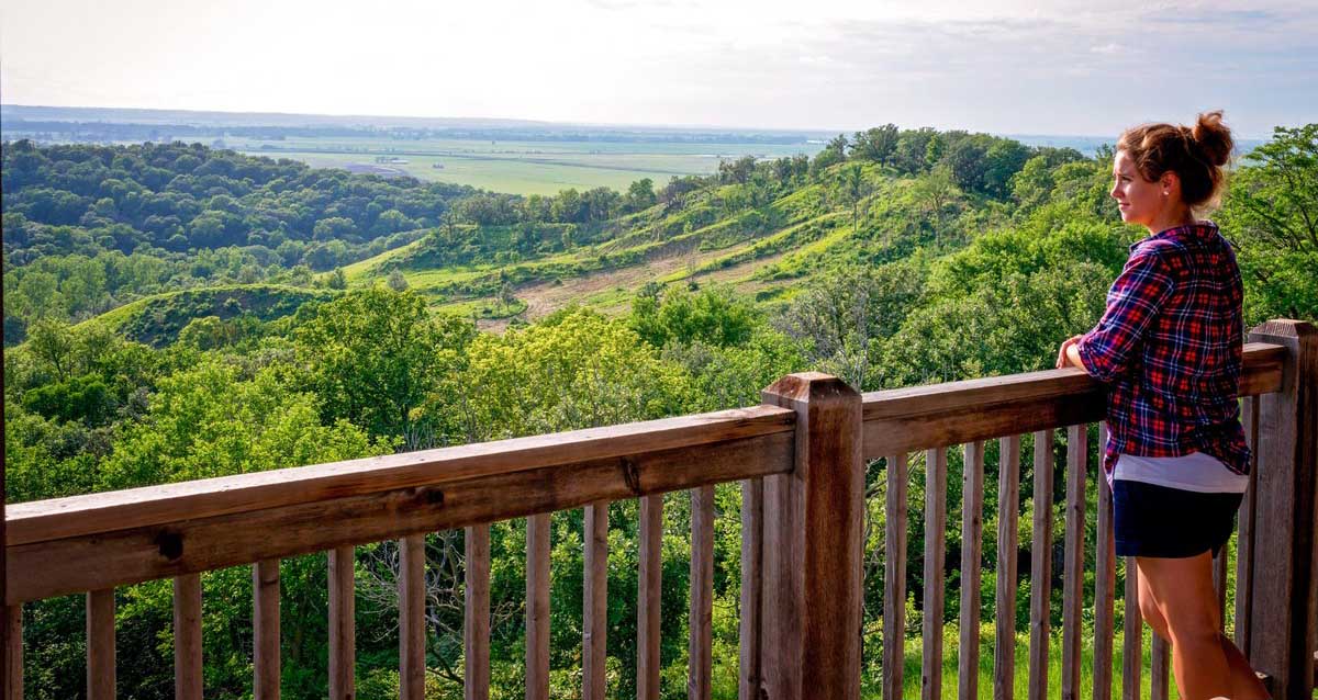 Hitchcock Nature Center, Loess Hills, Iowa