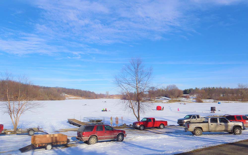 Ice Fishing in Iowa