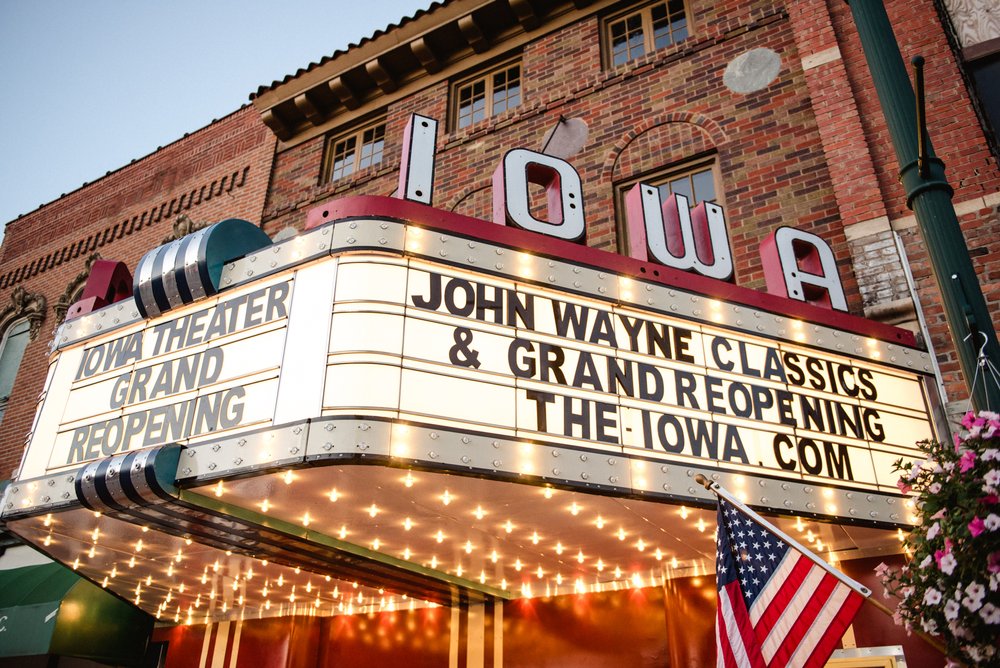 The Iowa Theater, Winterset Iowa 