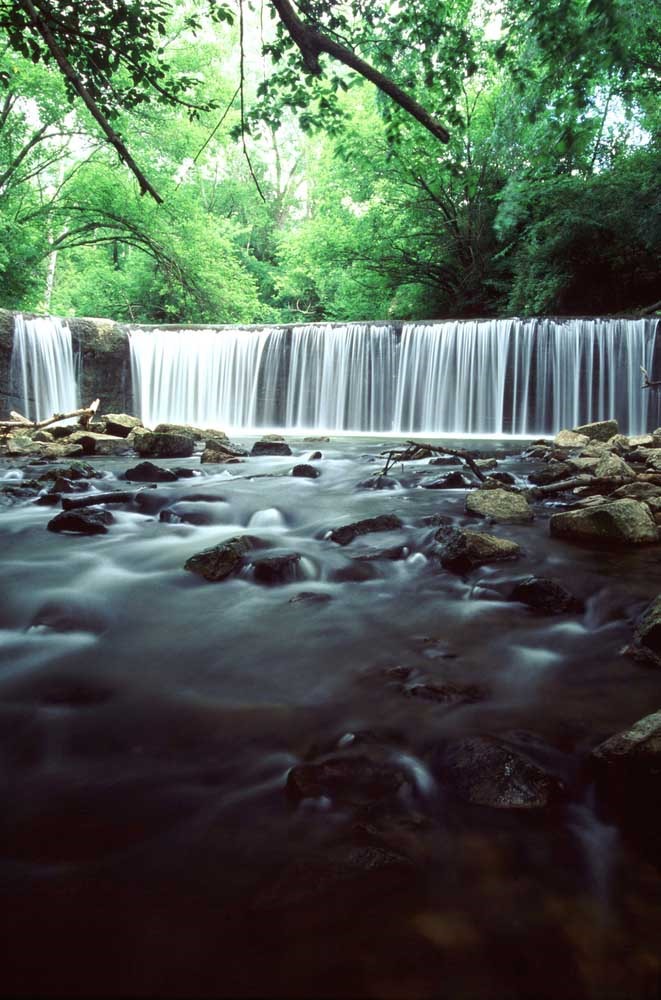 Iowa Waterfalls: Union Grove State Park Spillway, Gladbrook