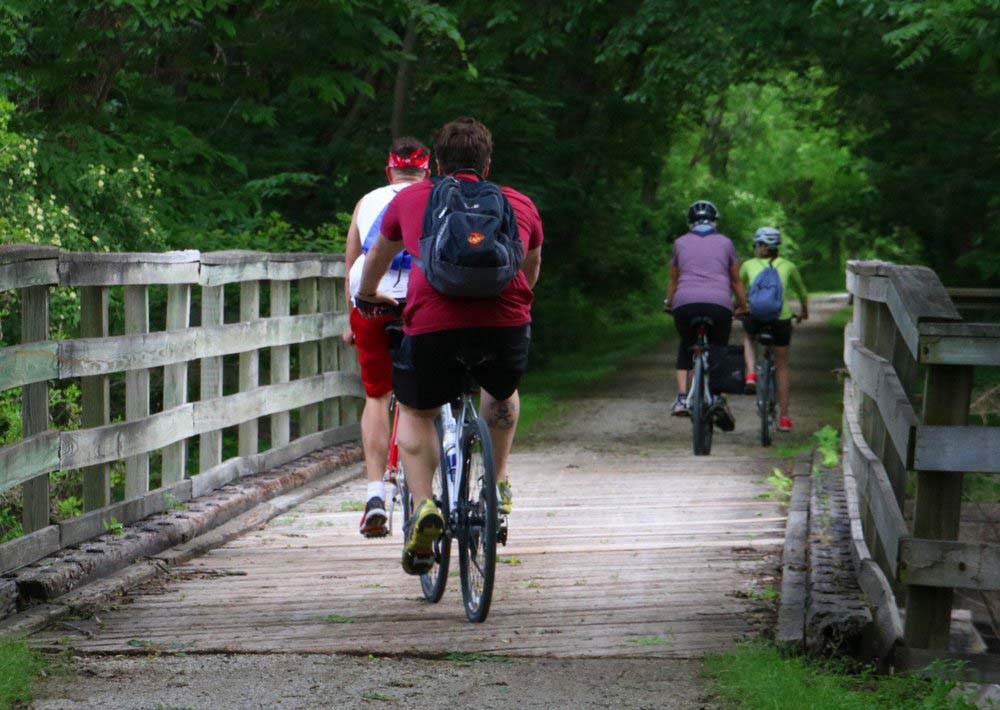 Iowa Biking Bucket List: Taco Ride on the Wabash Trace Nature Trail
