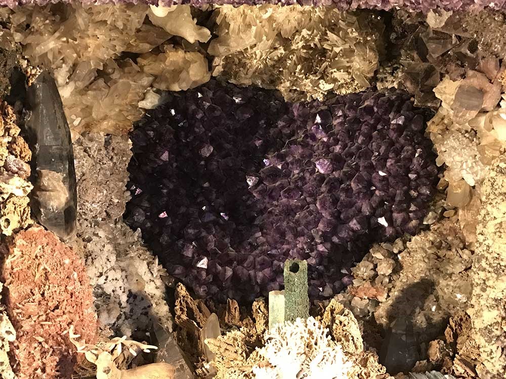 World's Largest Amethyst: Grotto of the Redemption, West Bend, Iowa