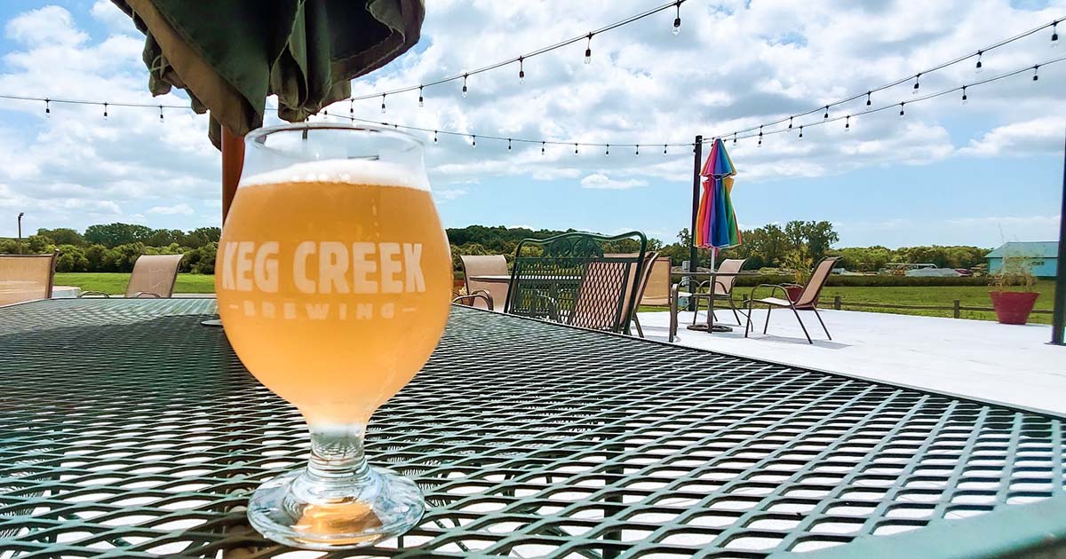 Iowa Breweries on Bike Trails - KegCreek Og