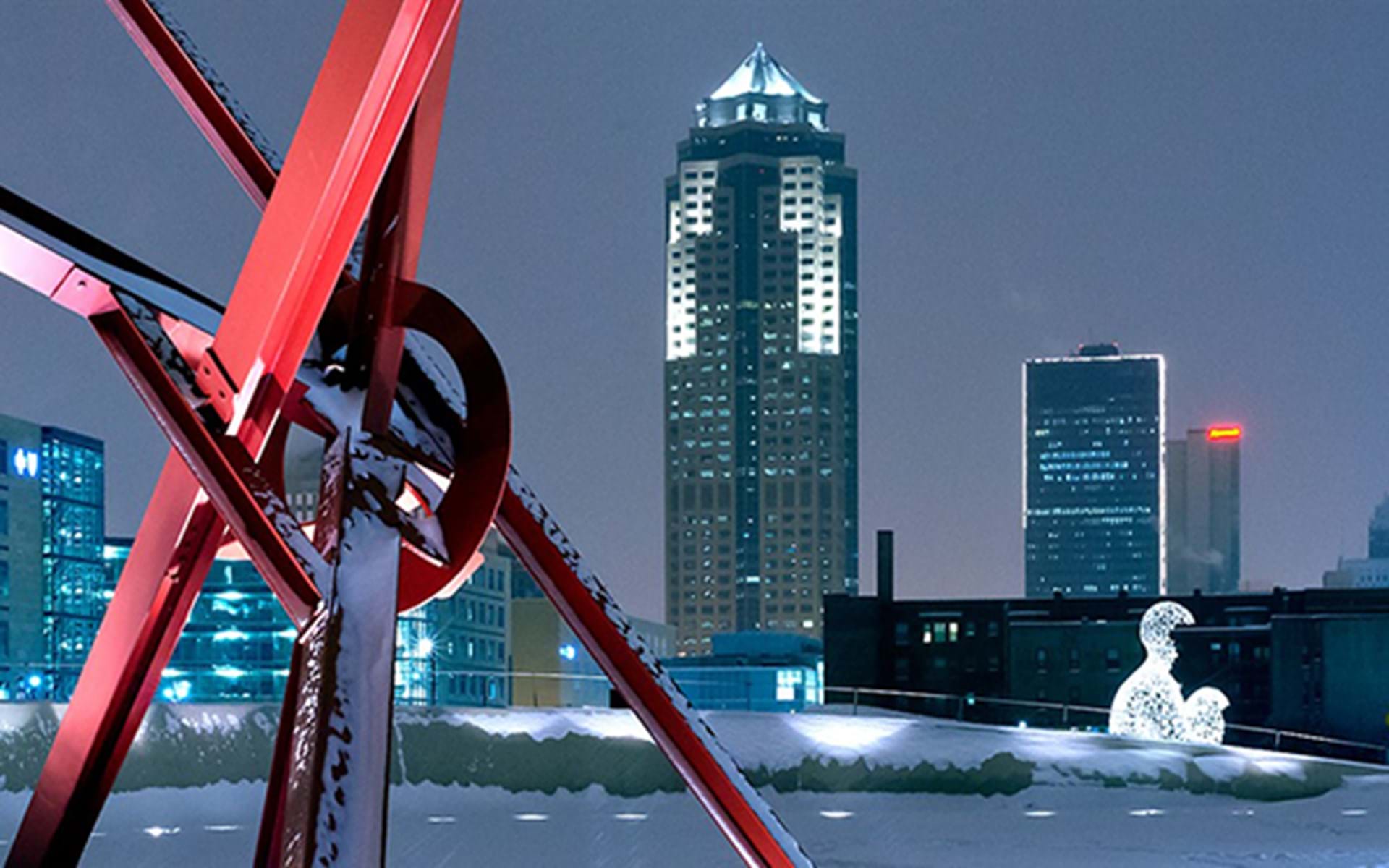 Winter Weekend Getaway: Downtown Des Moines