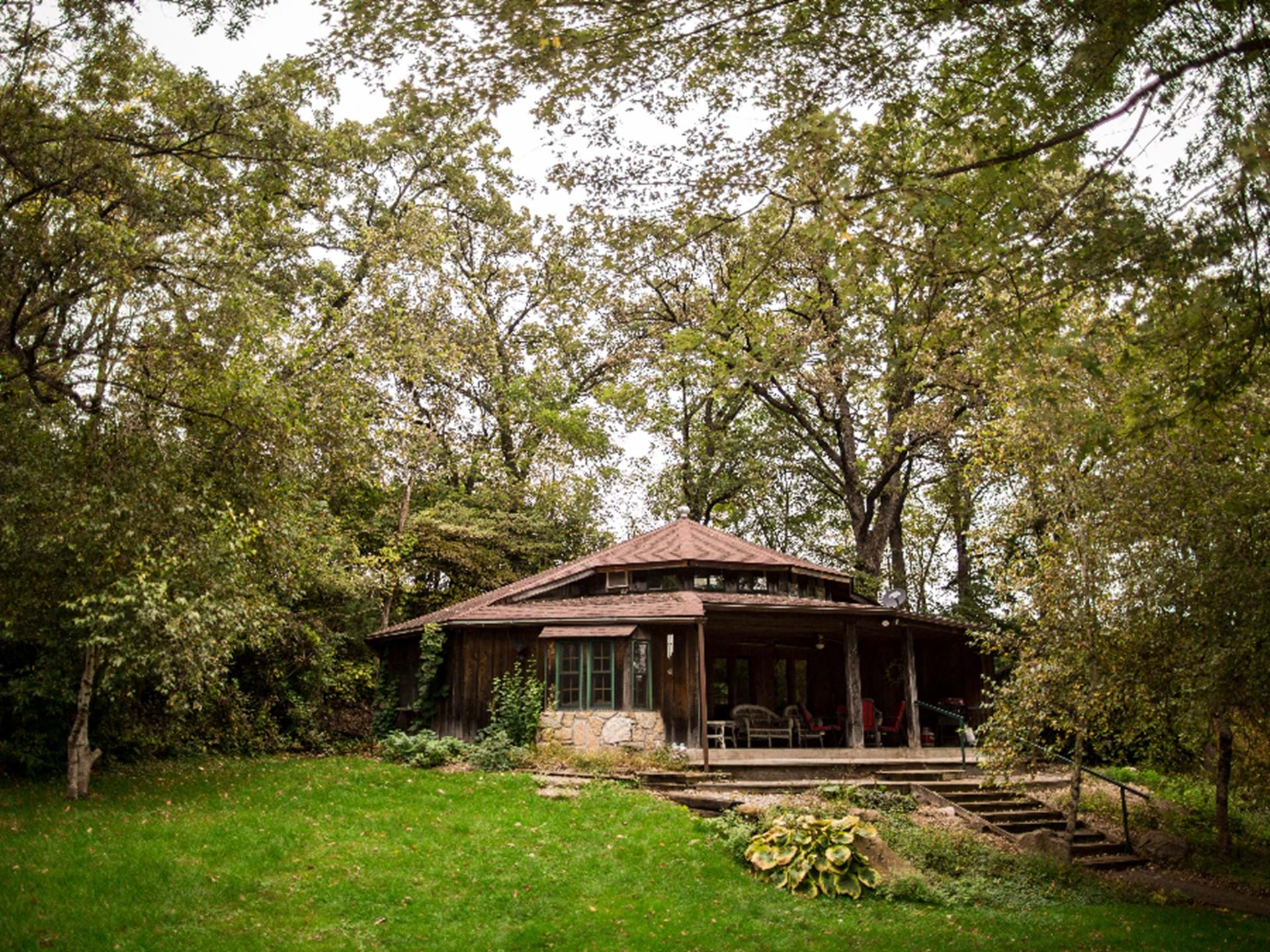 Front of cabin