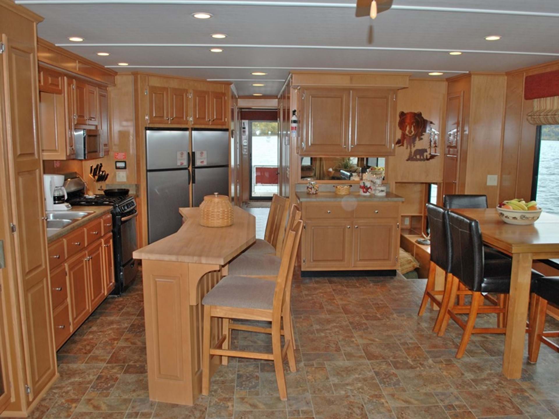 Fully furnished kitchens