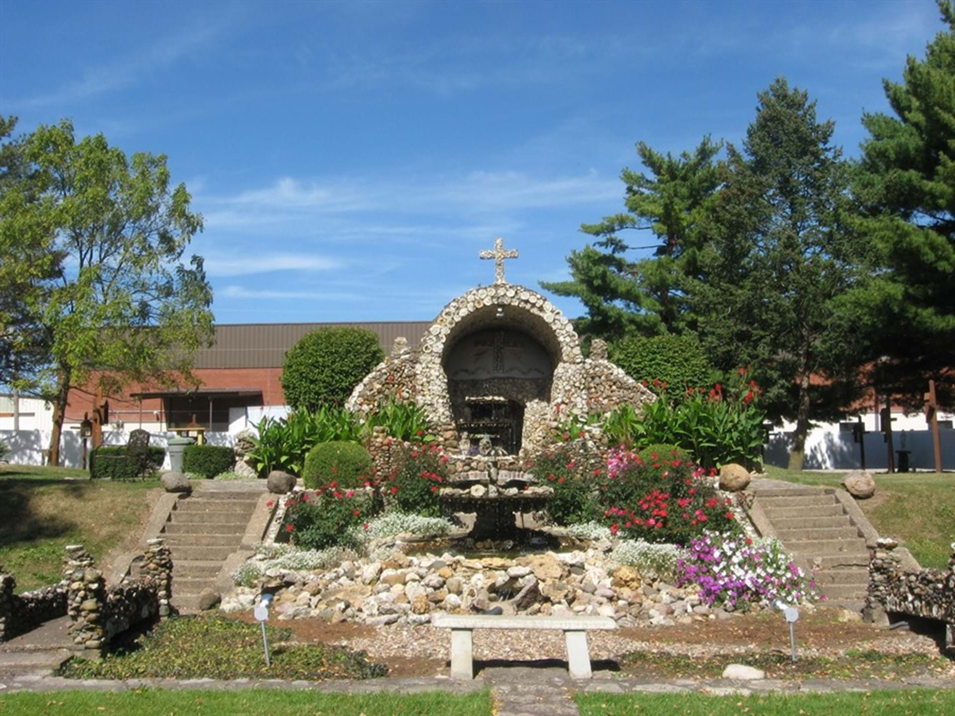 Our Lady of Grace Grotto West Burlington, Iowa Travel Iowa