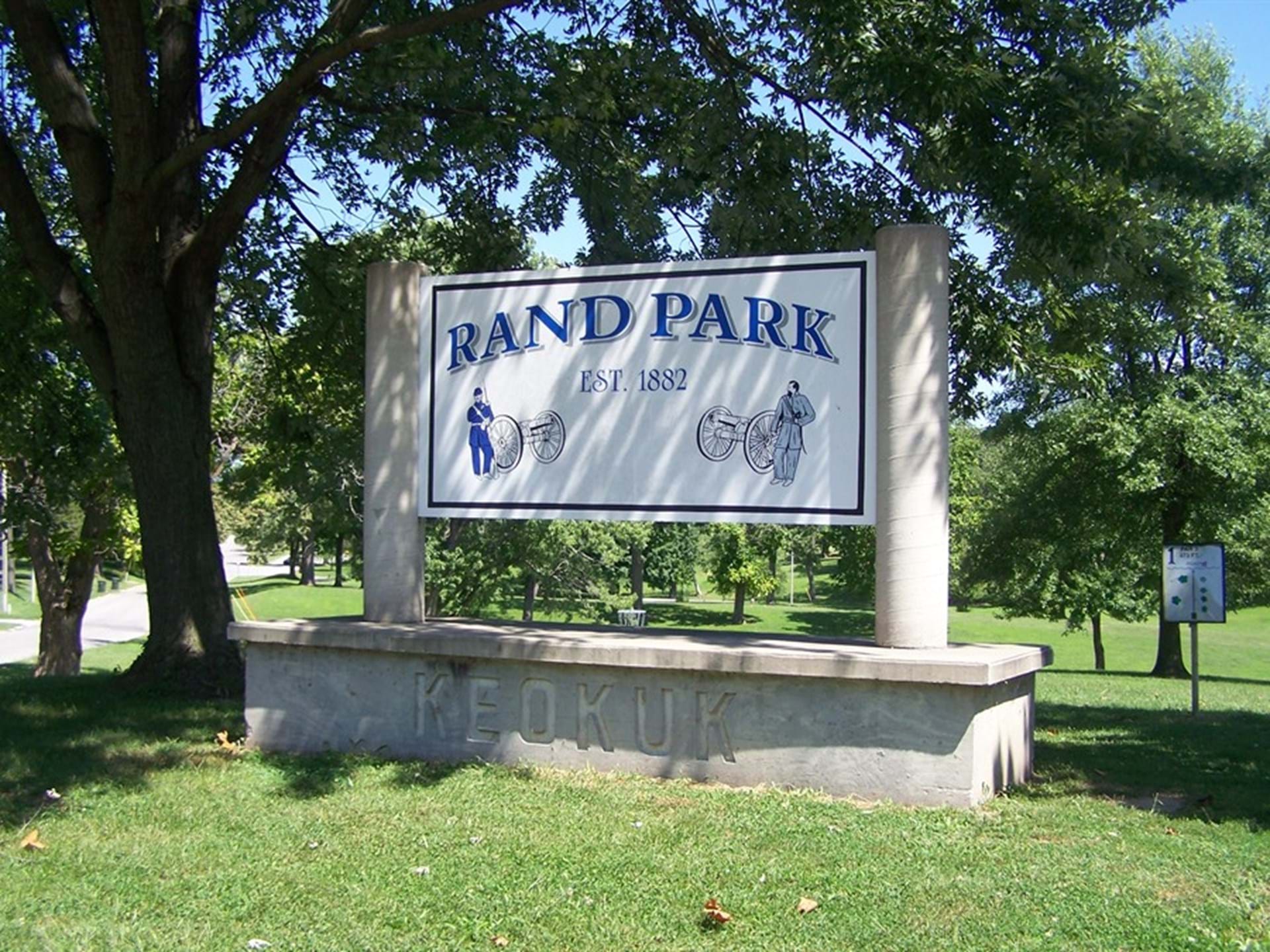 Rand Park entrance