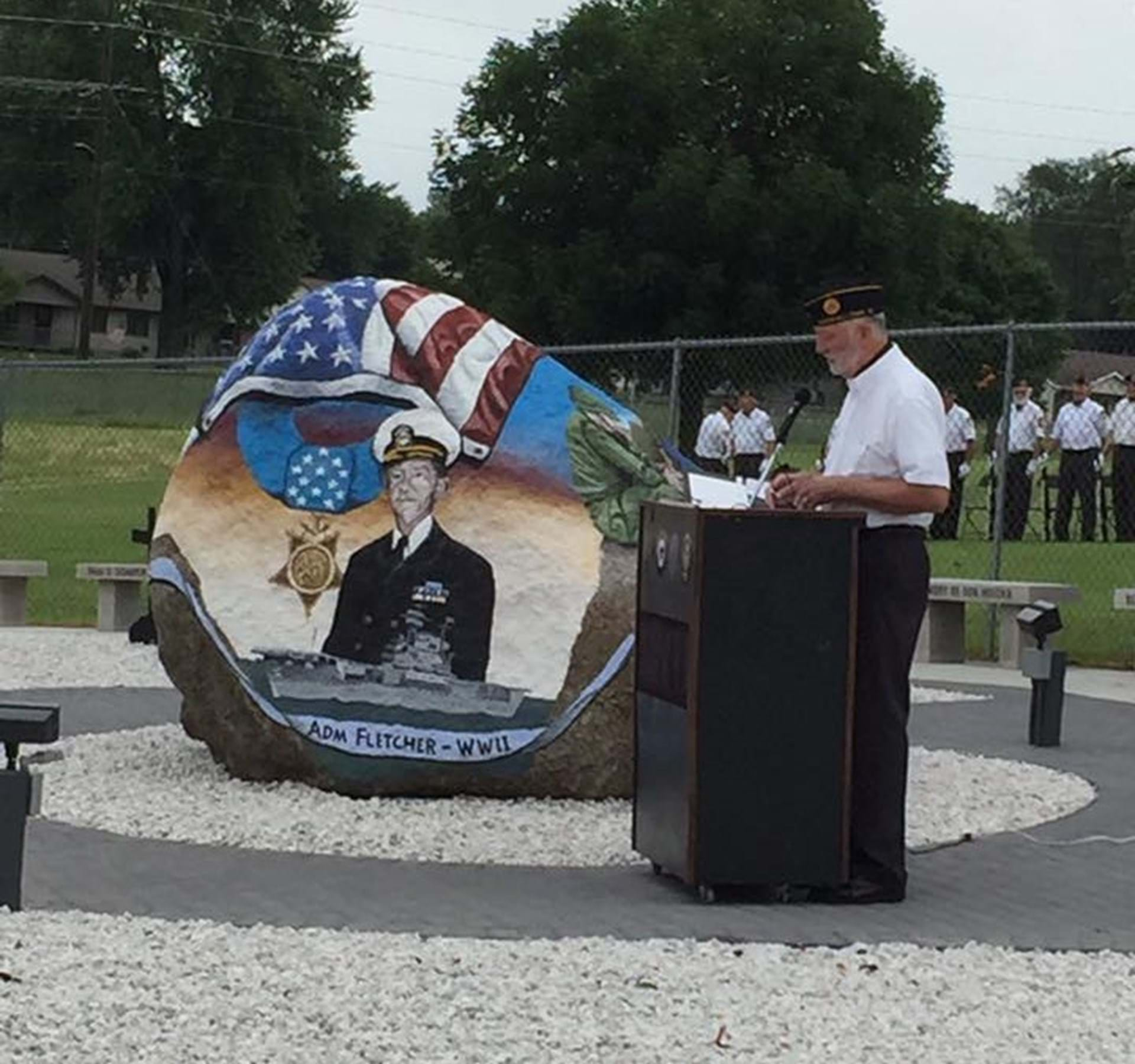 Freedom Rock, Dedication on July 4, 2016