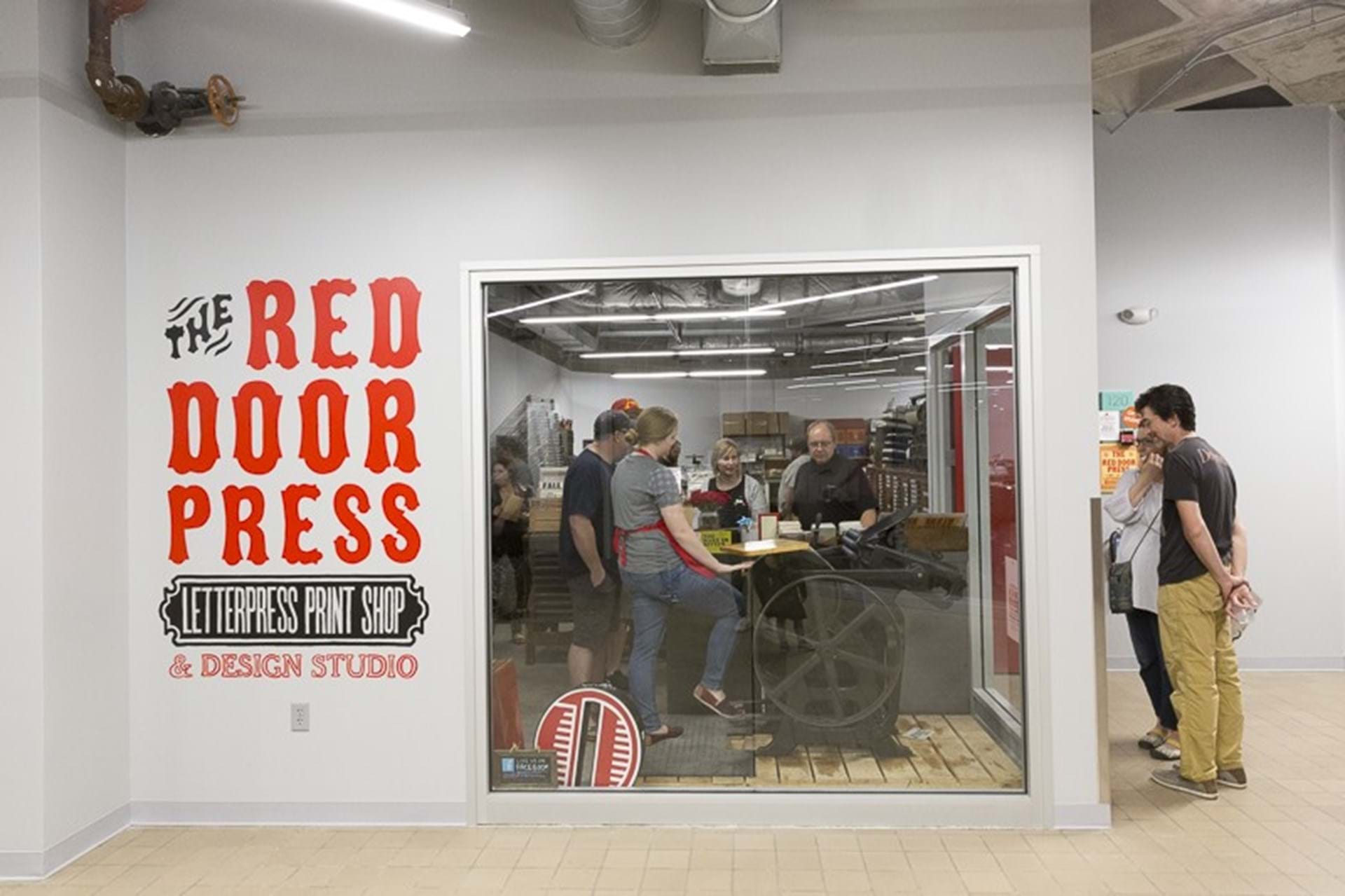 The Red Door Press is gaining national attention for reviving the art of letterpress printing
