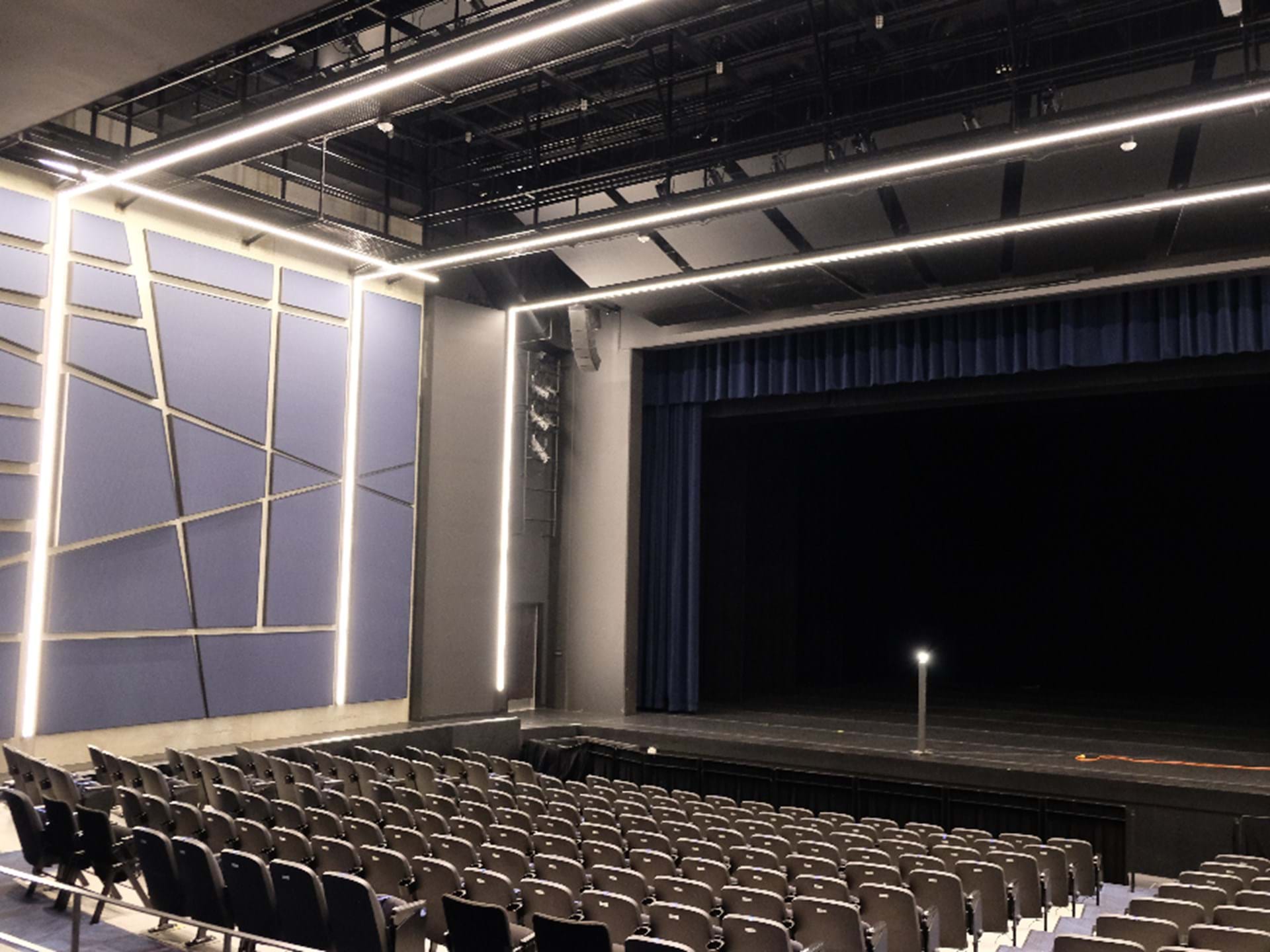 New stage at the Hoff Family Arts & Culture Center