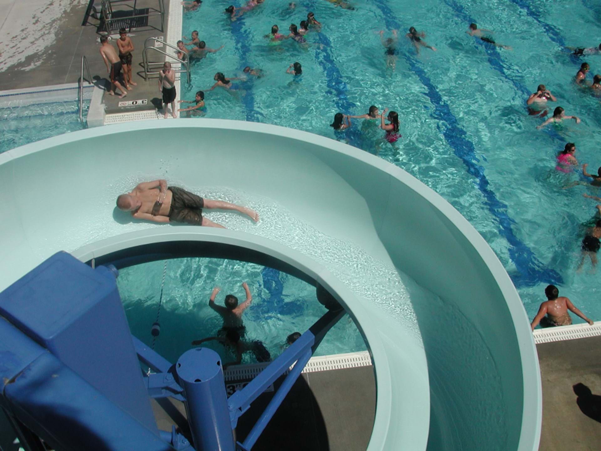 Aquatic Center Slide
