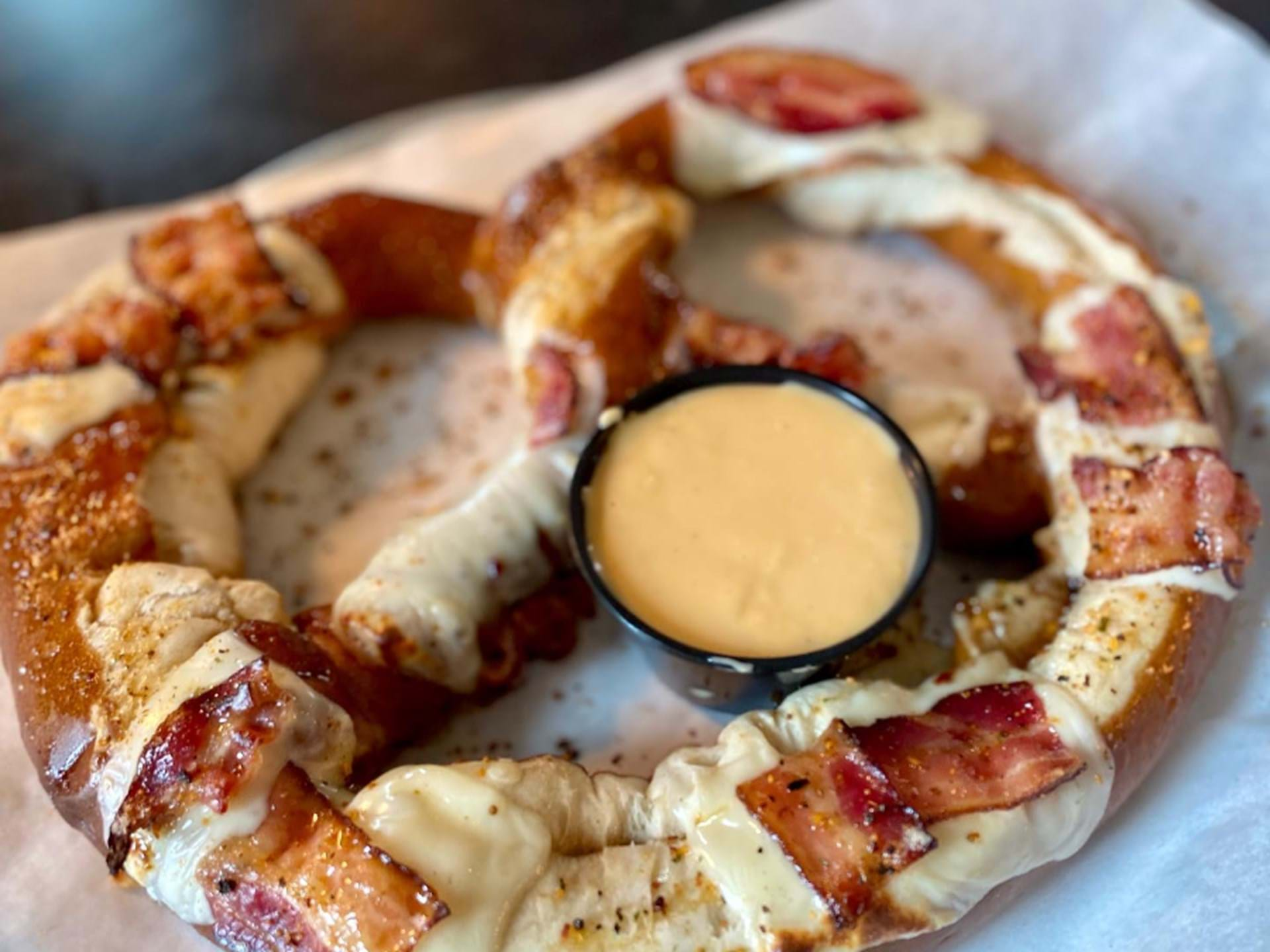 Massive Bacon Pretzel