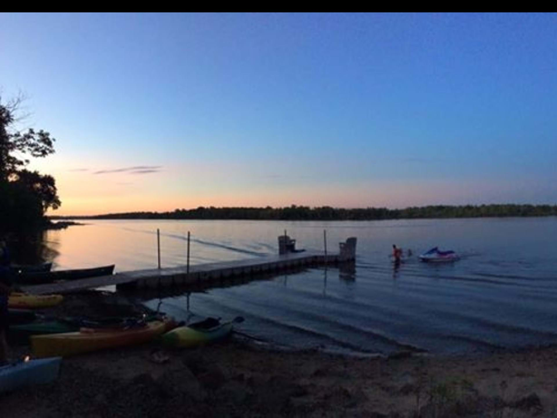 Sunset from Snively Campground