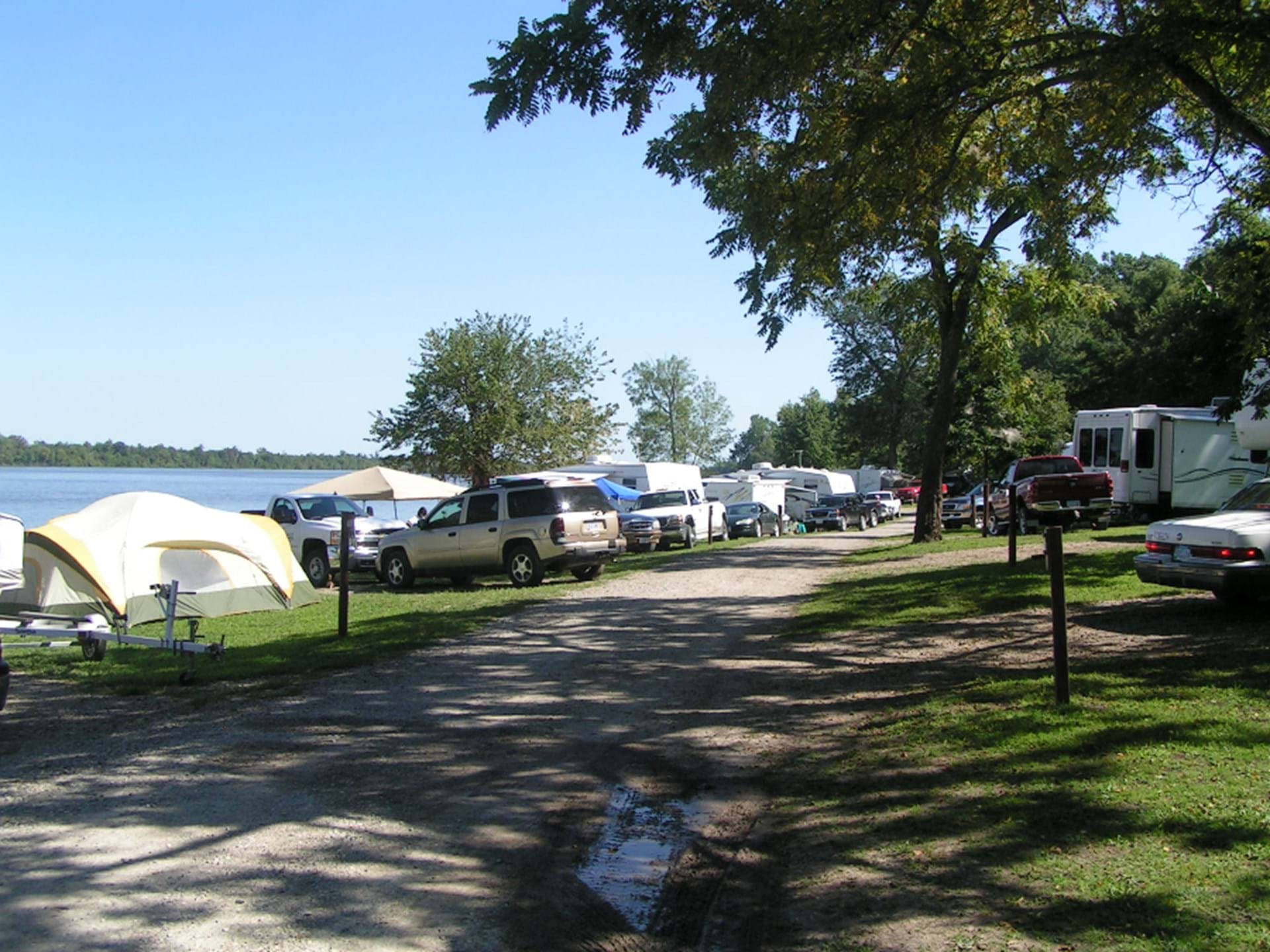 Snively Campground on Odessa