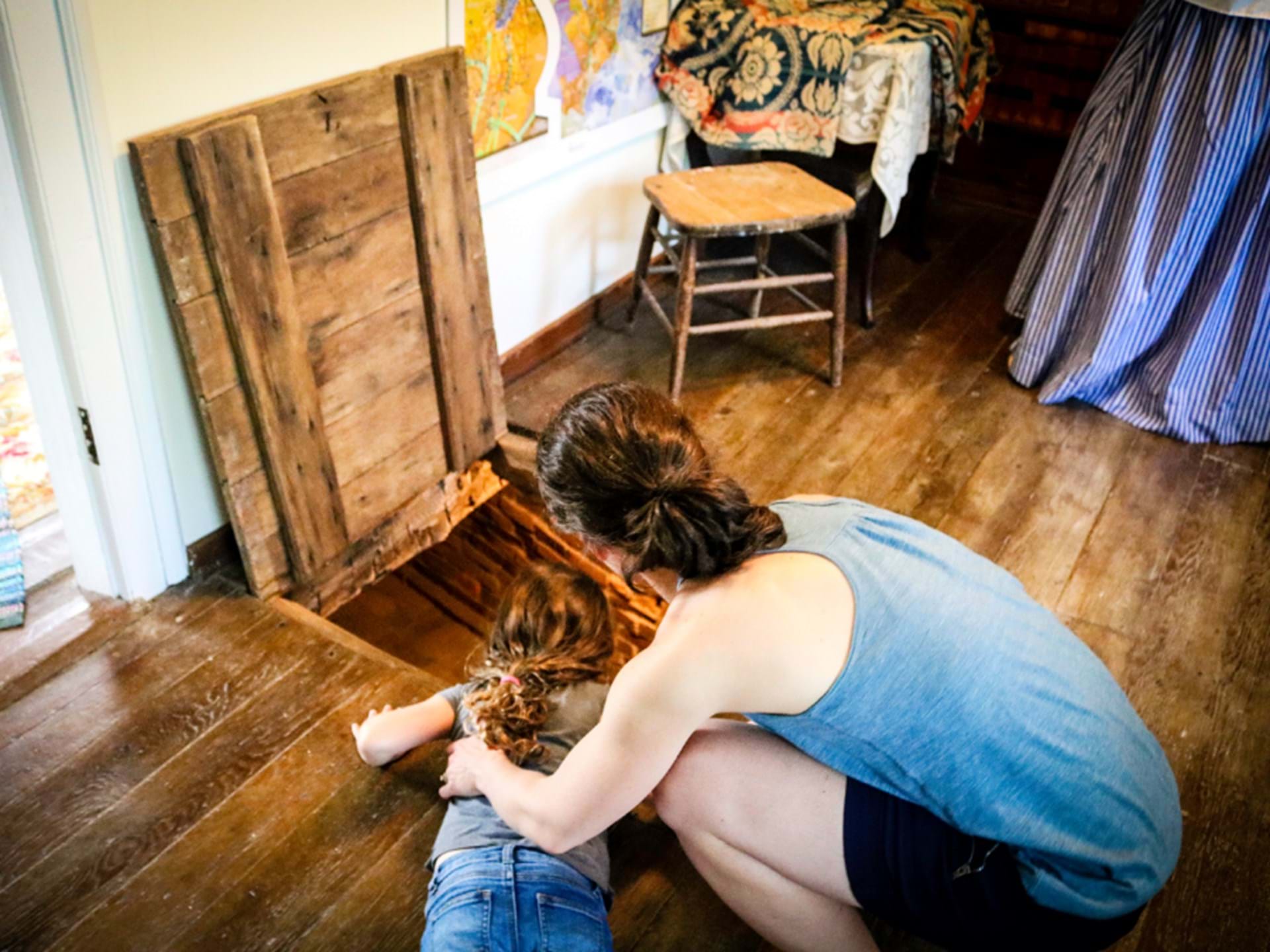 Pearson House trap door