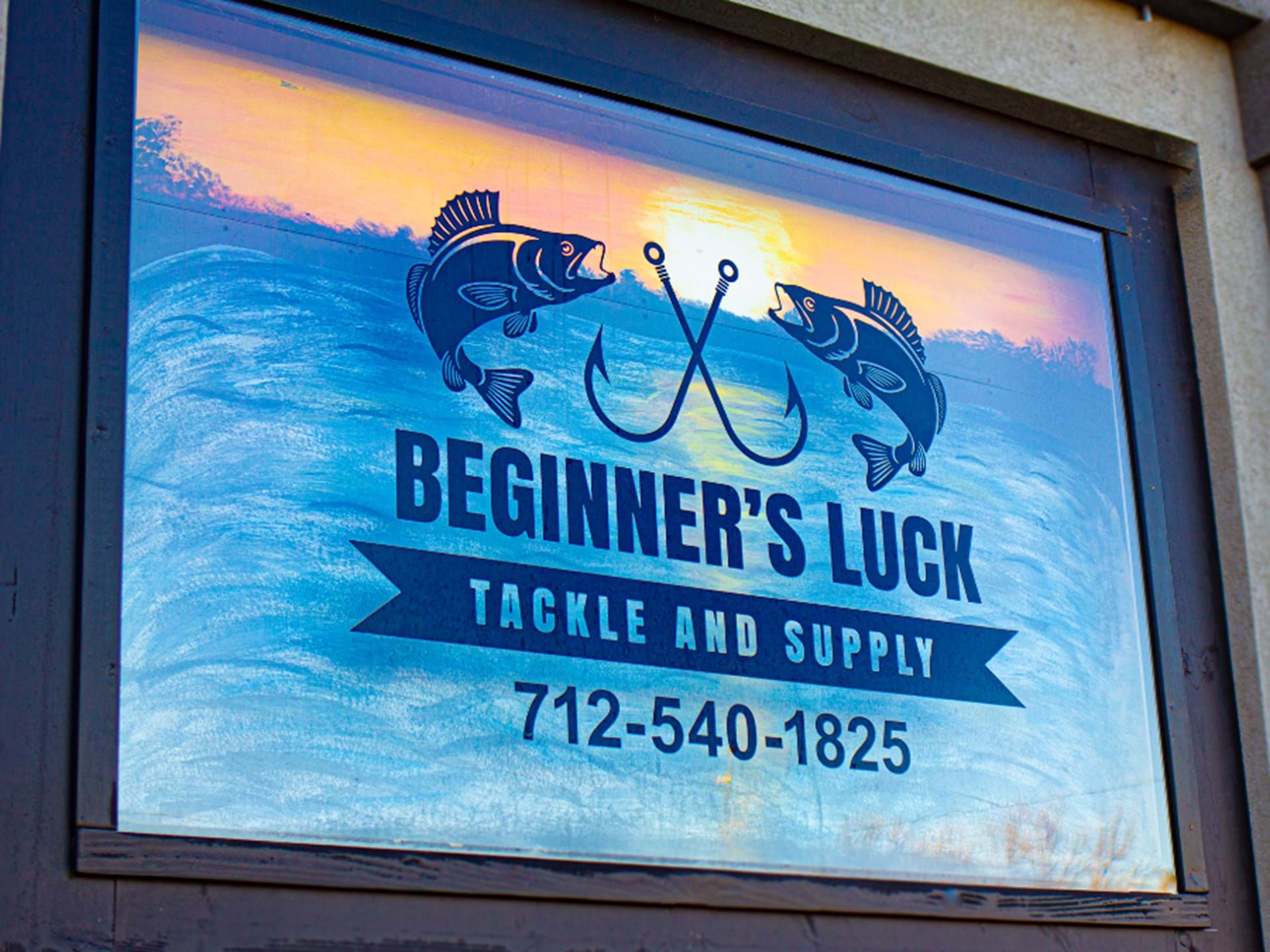 Beginner's Luck Tackle & Supply, Le Mars, Iowa