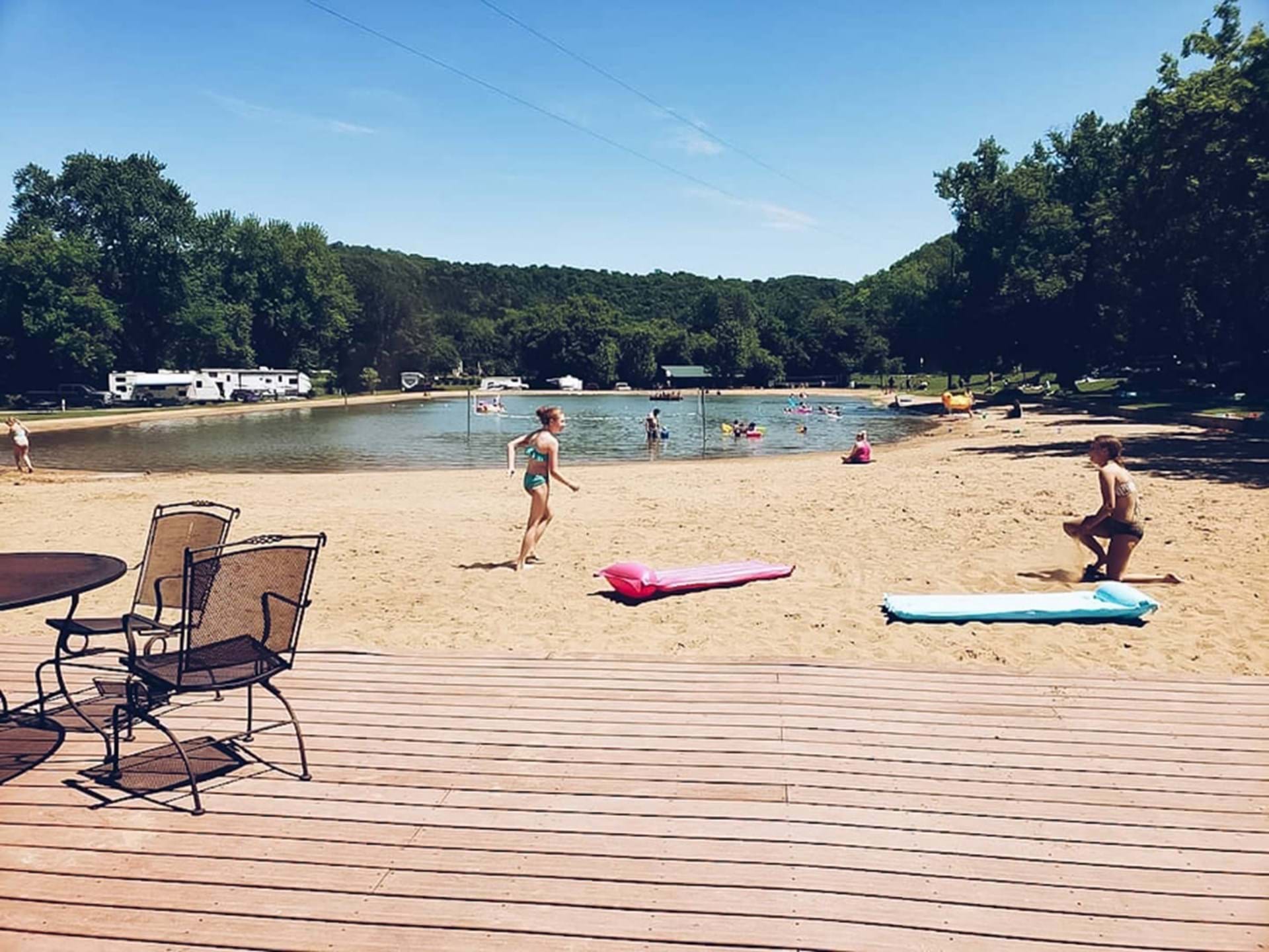Upper Iowa Resort Swimming Pond