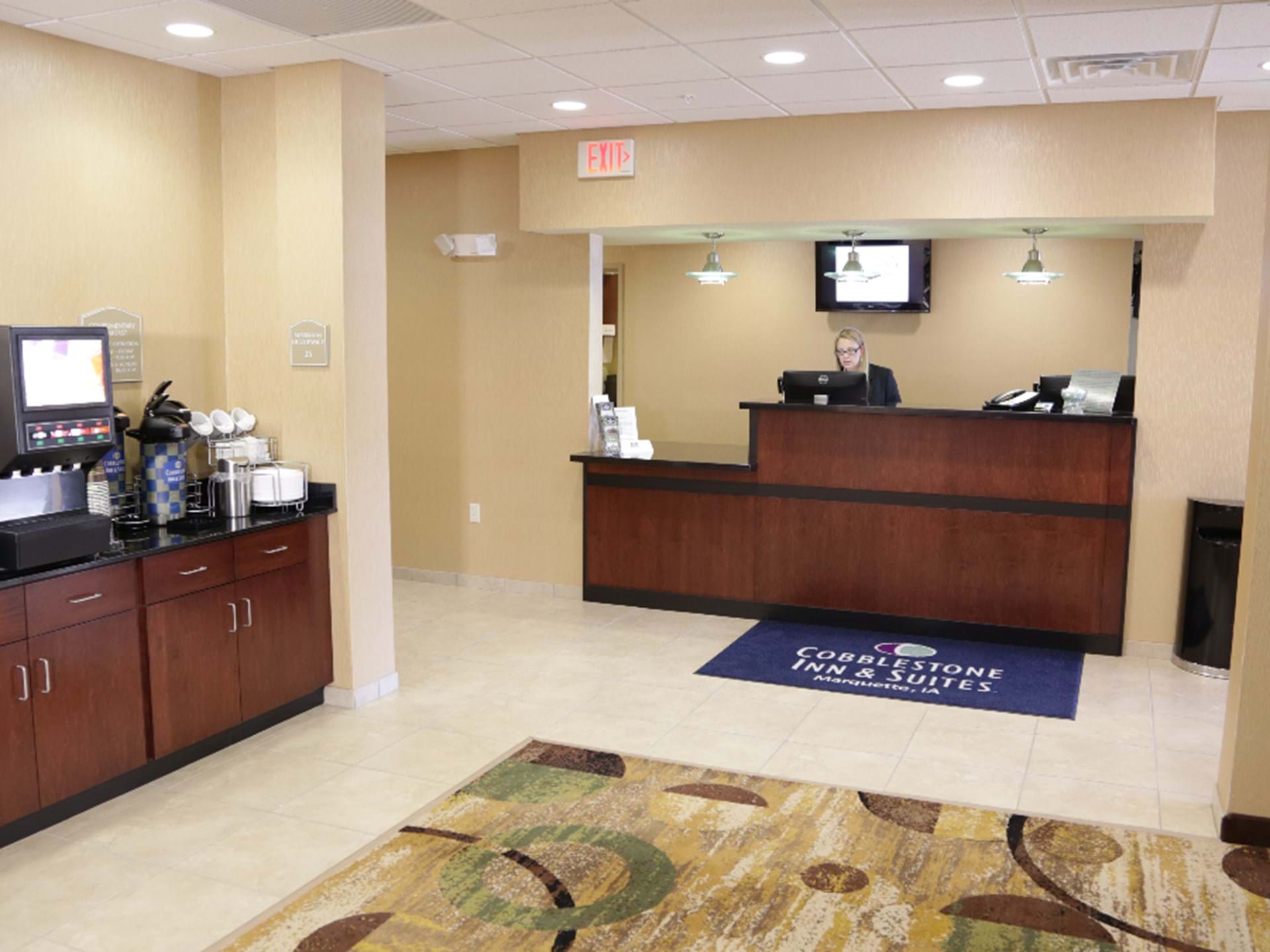 Front Desk & Lobby