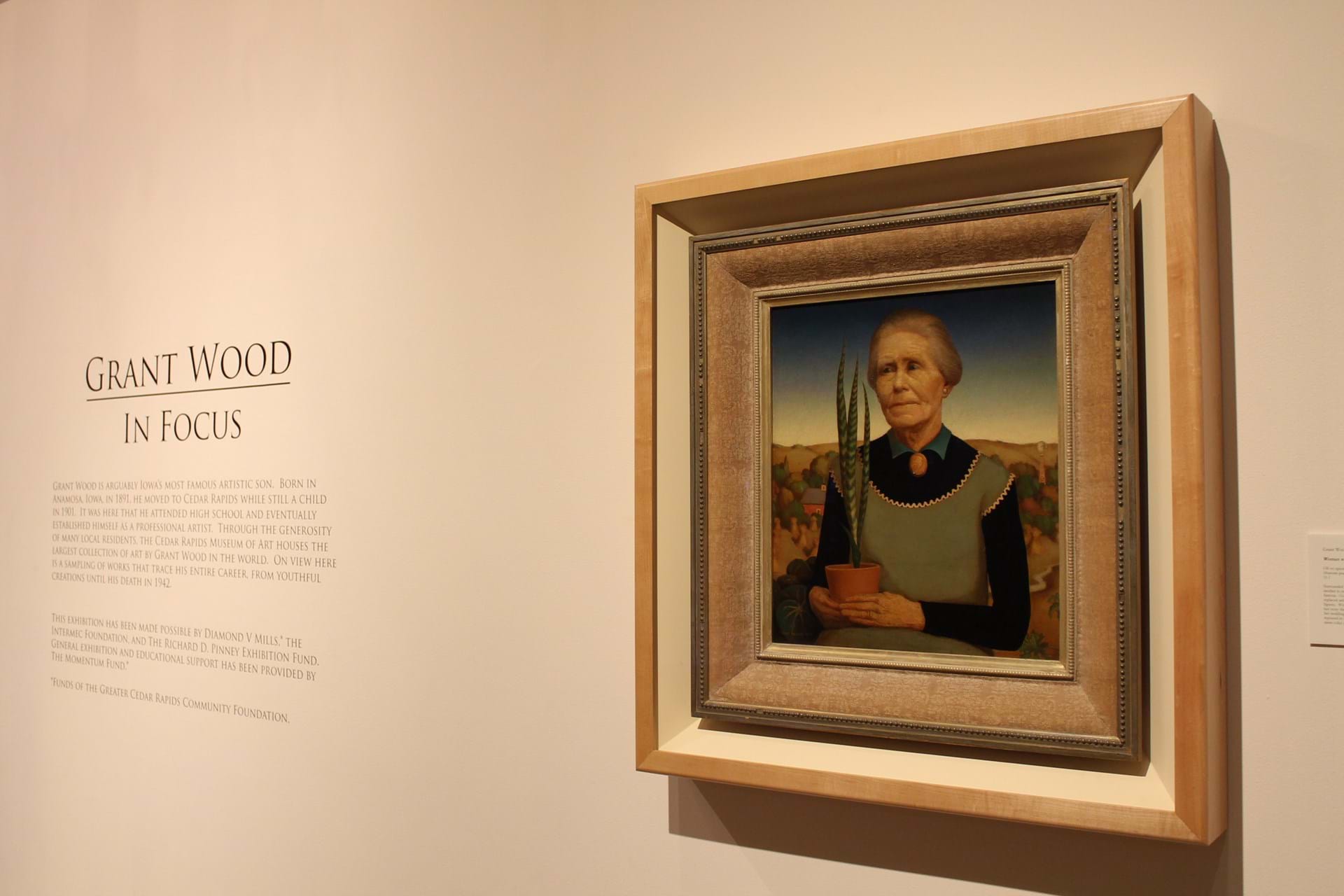 Grant Wood Exhibit.