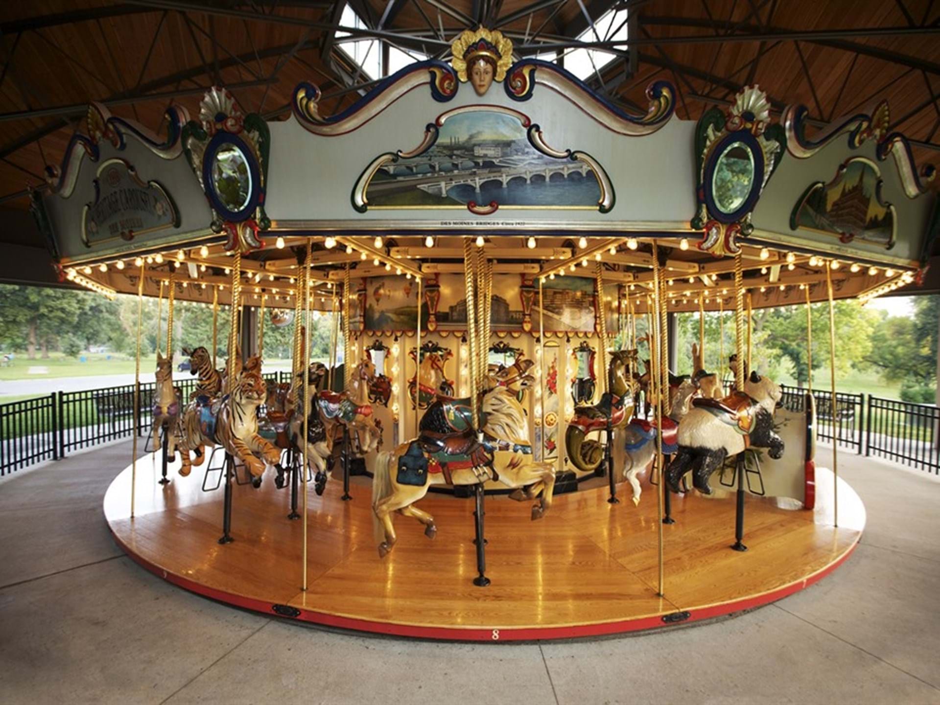 Heritage Carousel in Union Park