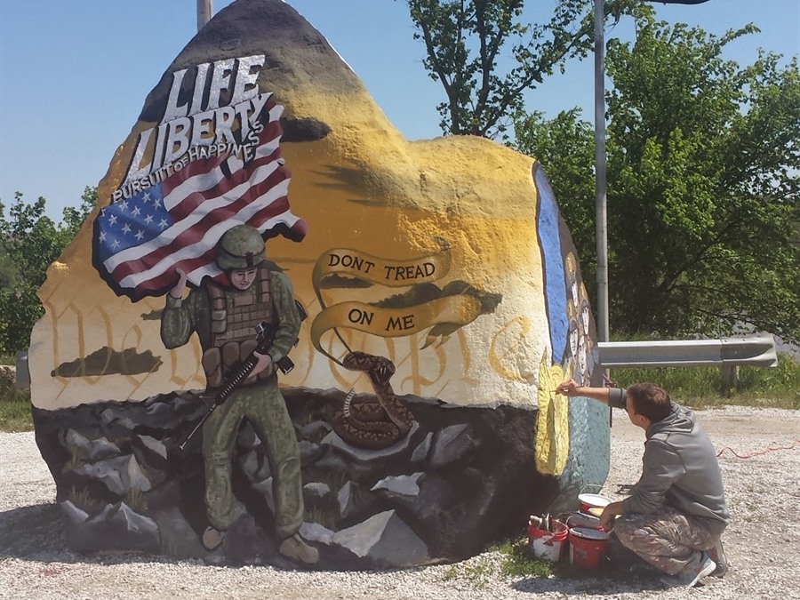 FREEDOM (ROCK)/FREEDOM(SPBA6252) 50 State Freedom Rock Tour - The Freedom Rock®