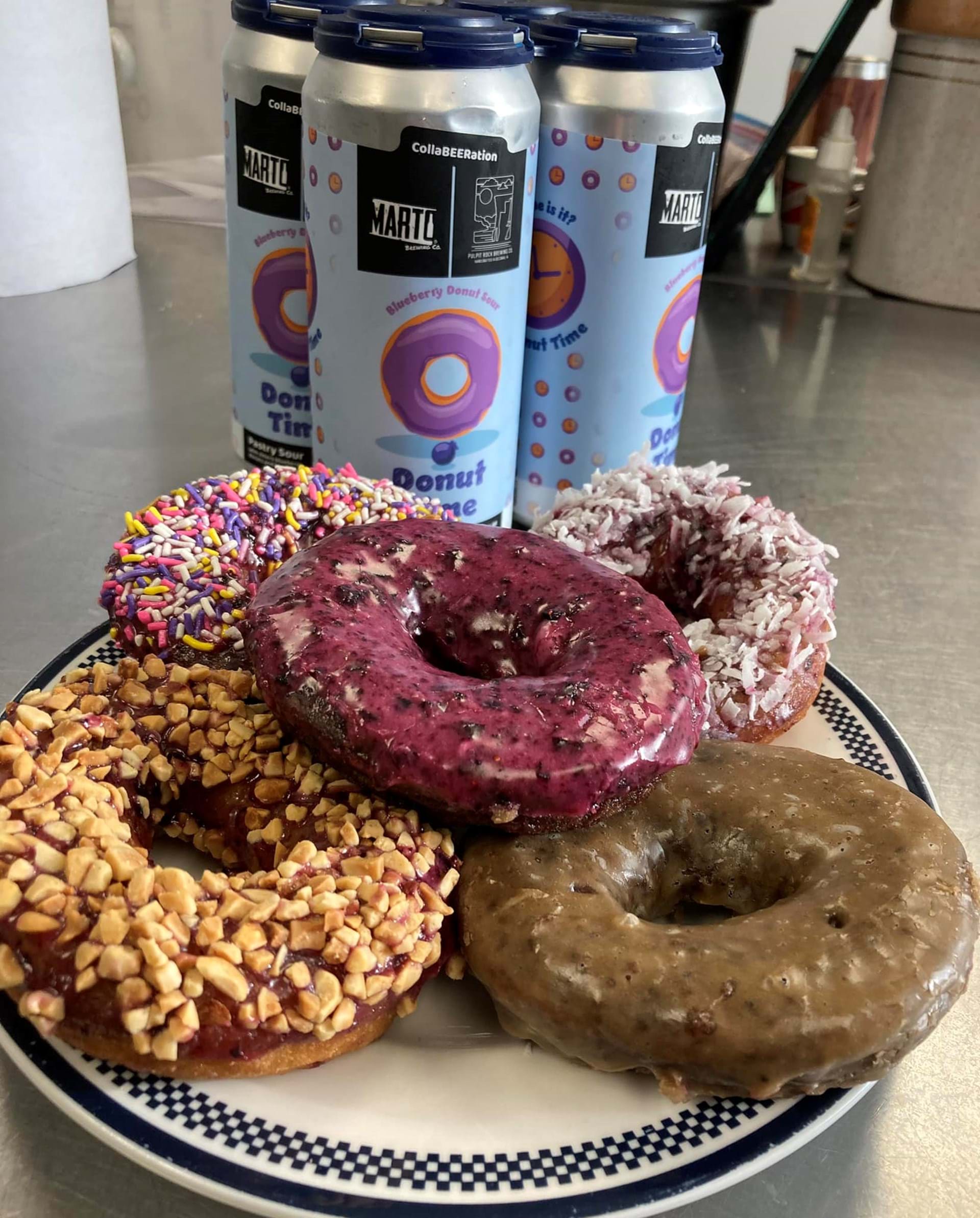 Jitter's Donuts & Beer Collaboration with Marto Brewing