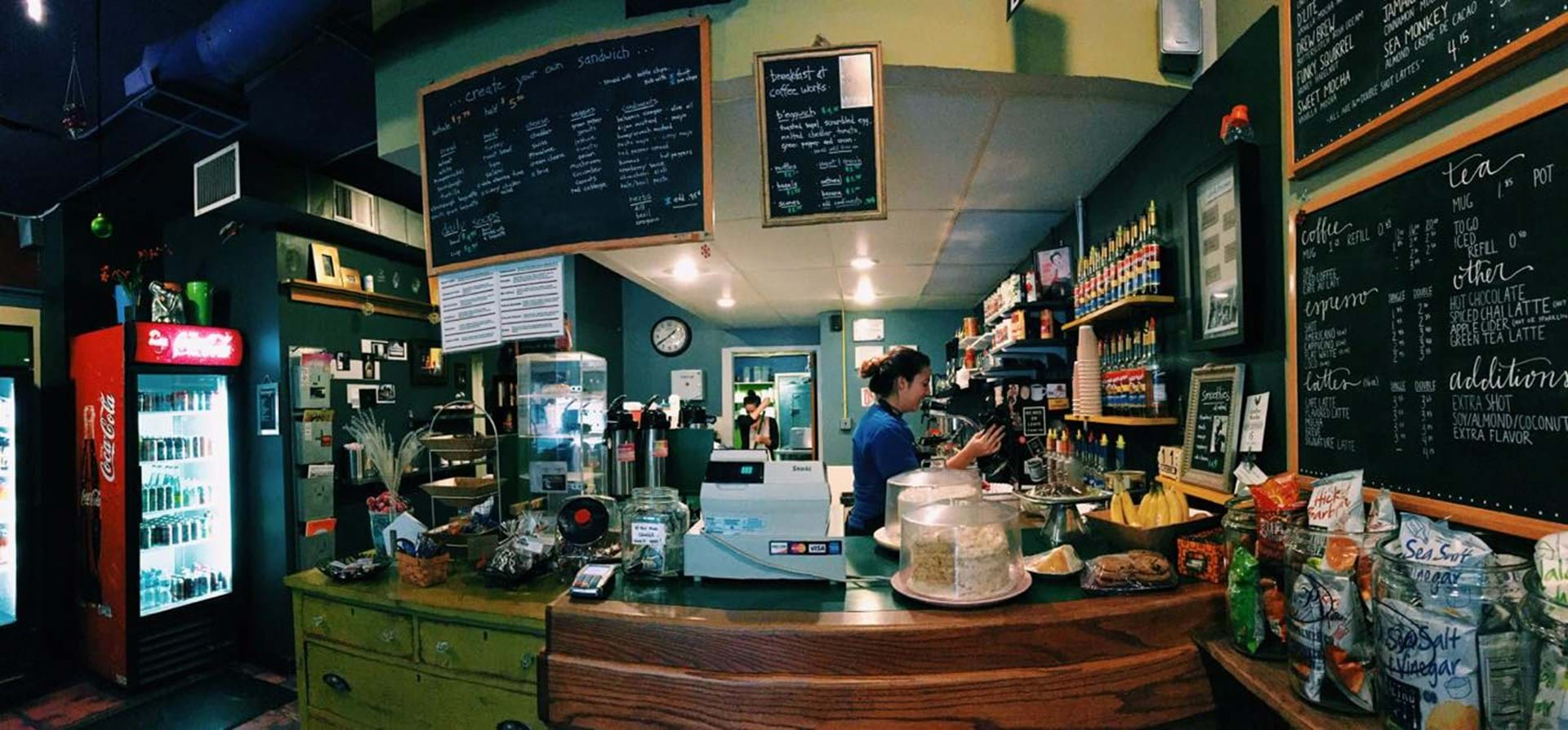 Pierce Street Coffee Works Interior