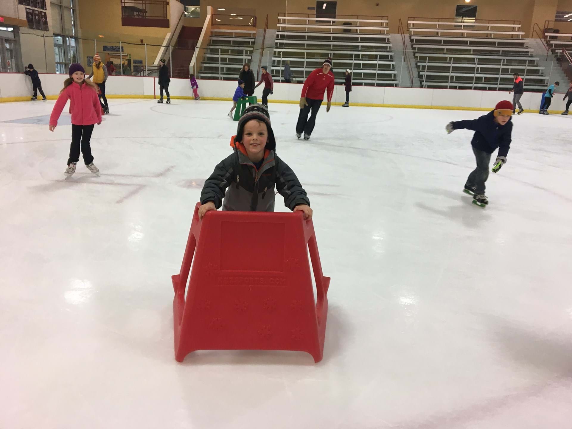 Ice skating at Vernon Arena - All Seasons Center