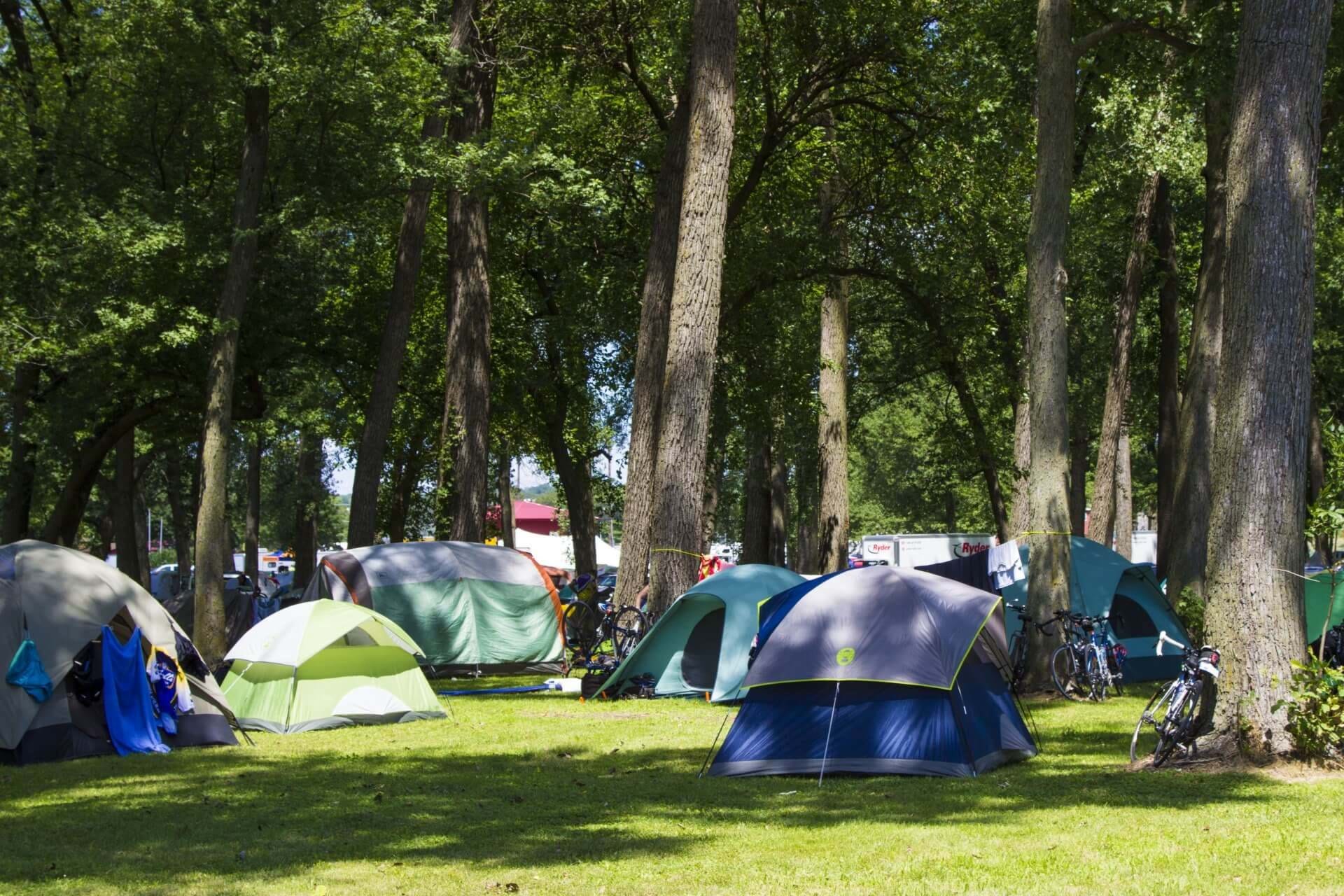 Tent Camping at Greater Ottumwa Park