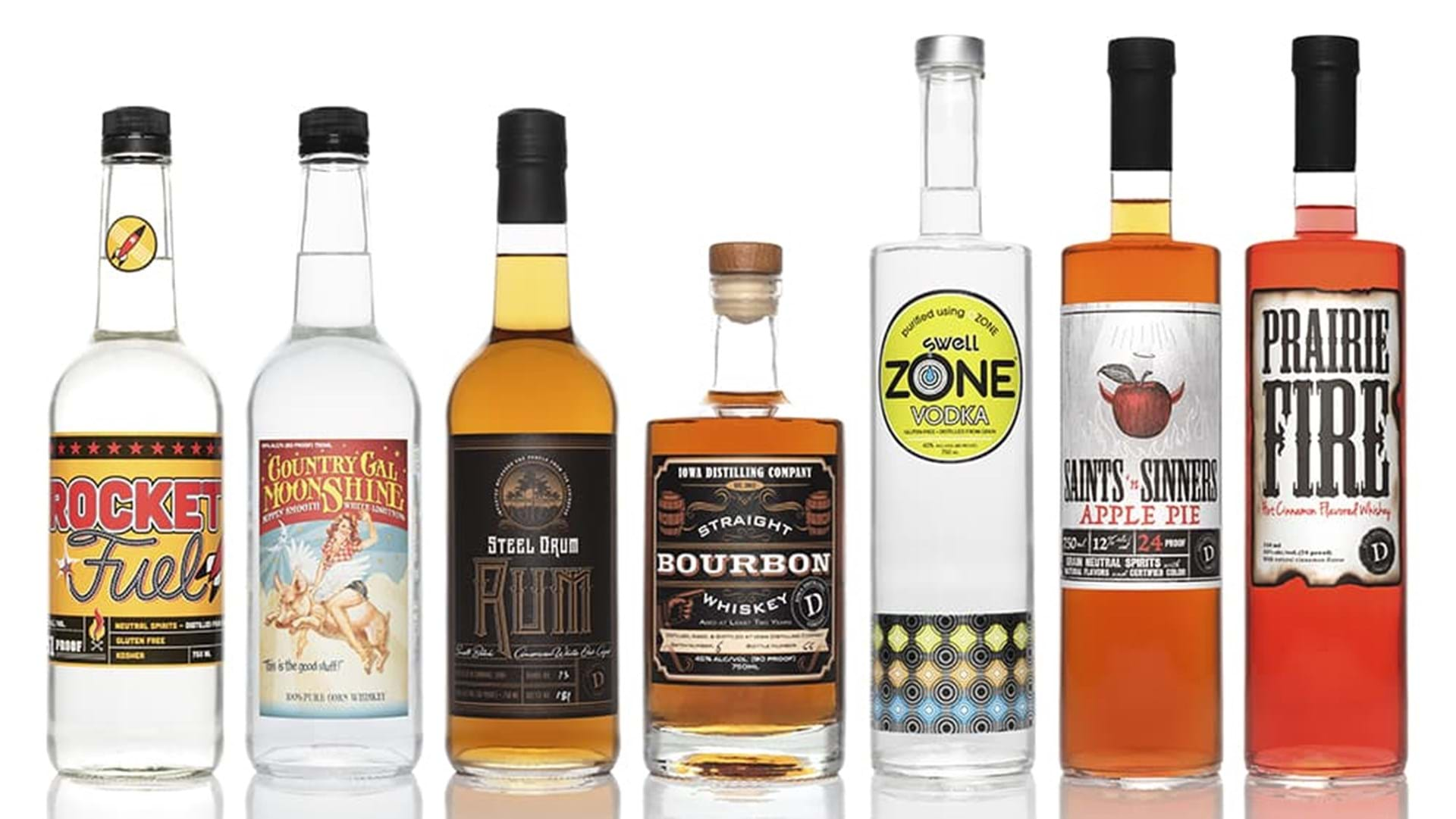 Iowa Distilling Company Spirits