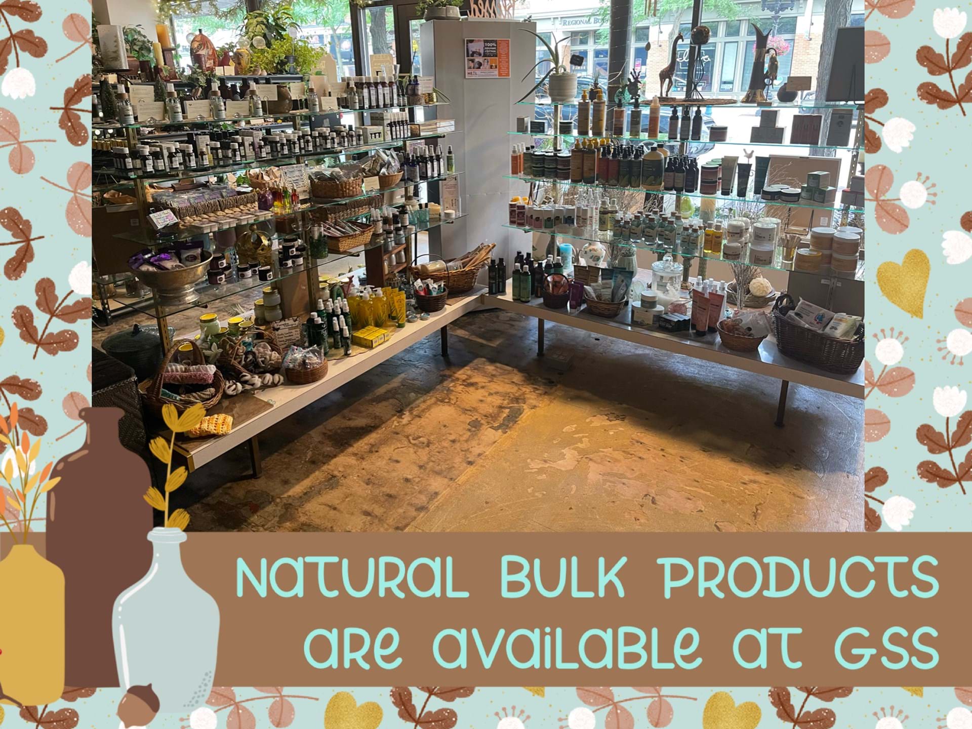 We sell bulk herbs, teas, etc. responsibly sourced