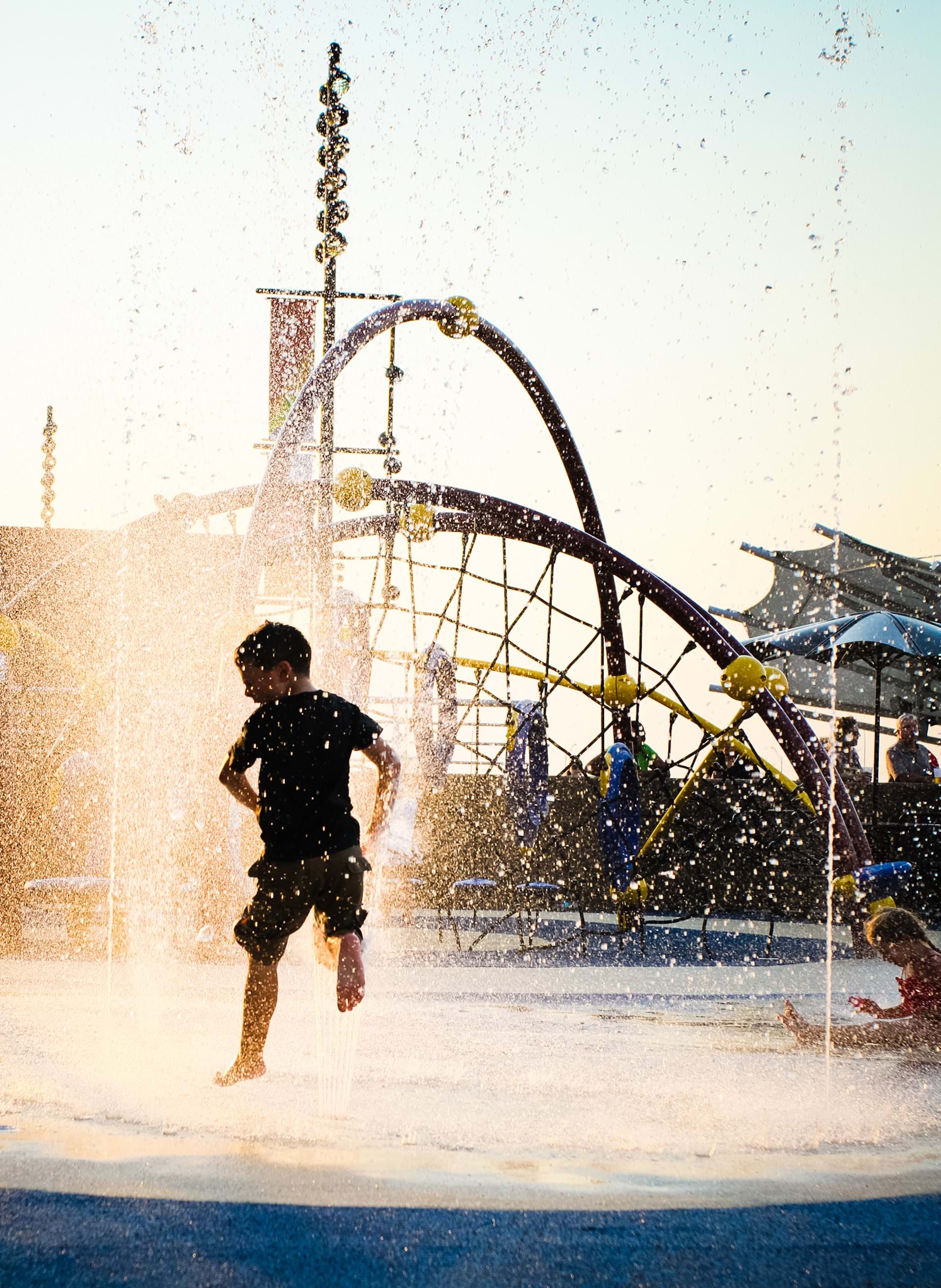 Mark's Park Splashpad 