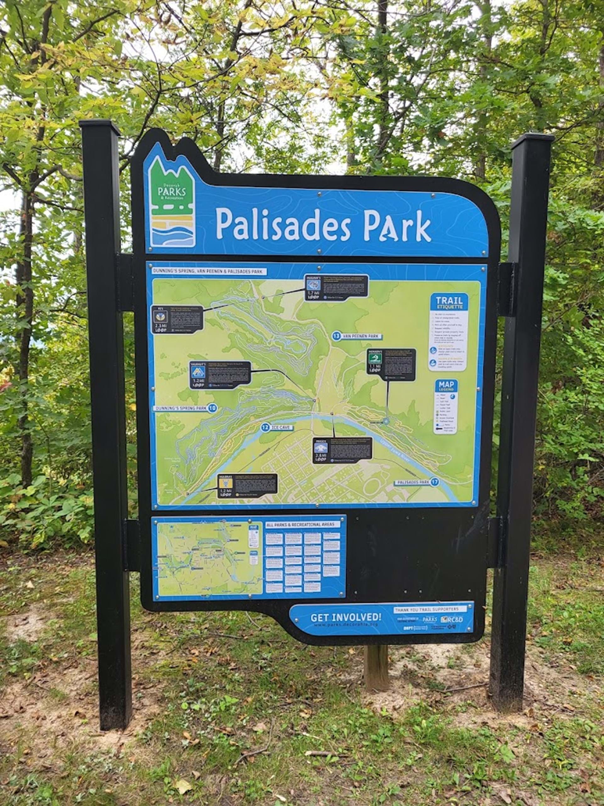 Palisades Park Map