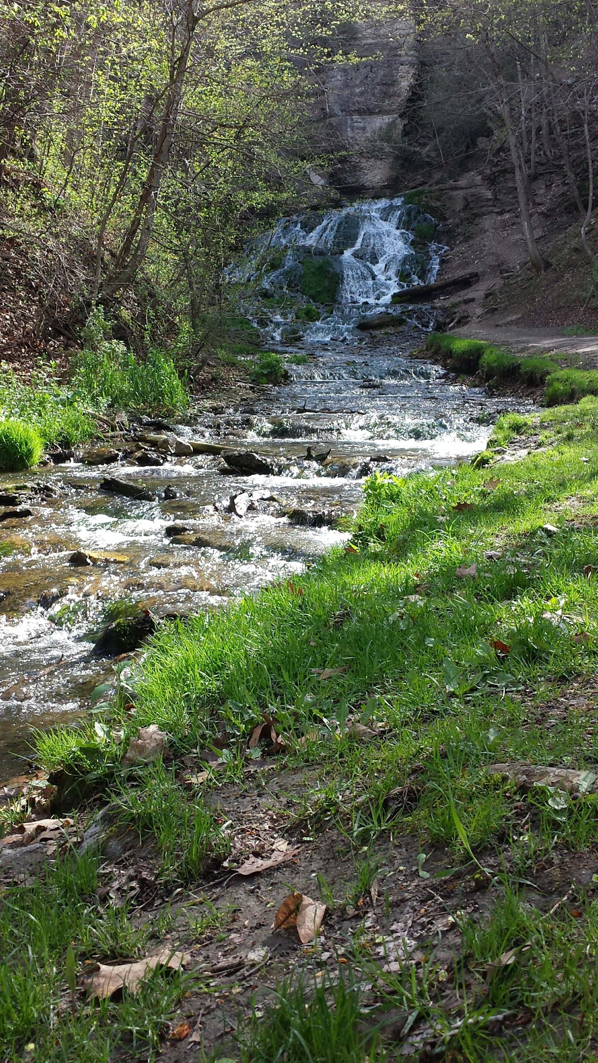 Dunning's Spring Park Waterfall